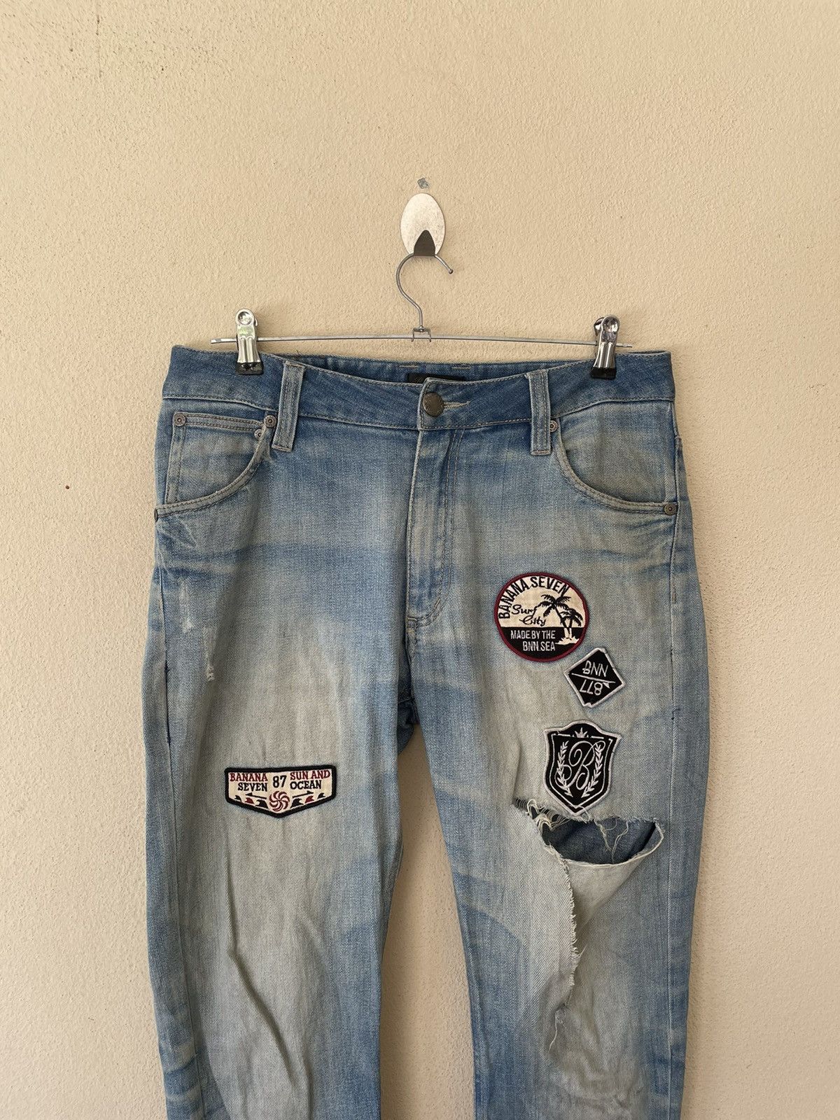 Japanese Brand BANANA SEVEN DENIM Size US 30 / EU 46 - 3 Thumbnail