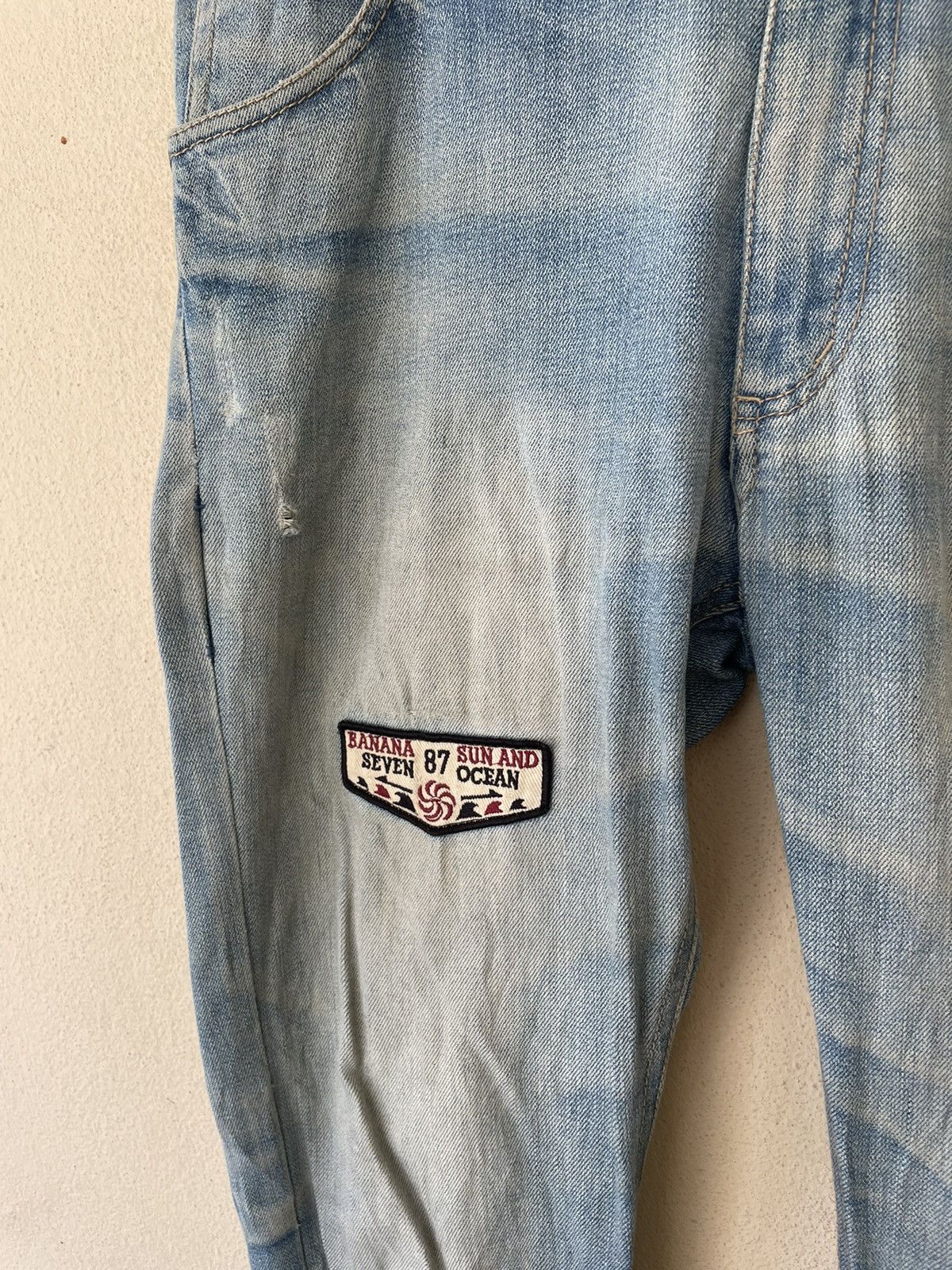 Japanese Brand BANANA SEVEN DENIM Size US 30 / EU 46 - 9 Thumbnail