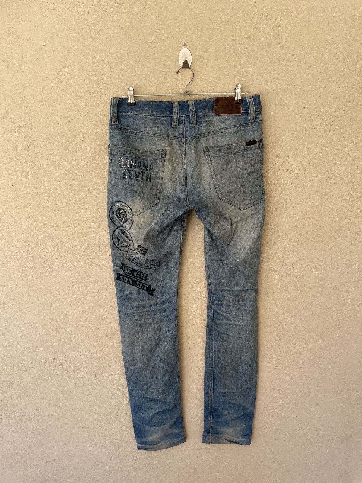 Japanese Brand BANANA SEVEN DENIM Size US 30 / EU 46 - 2 Thumbnail