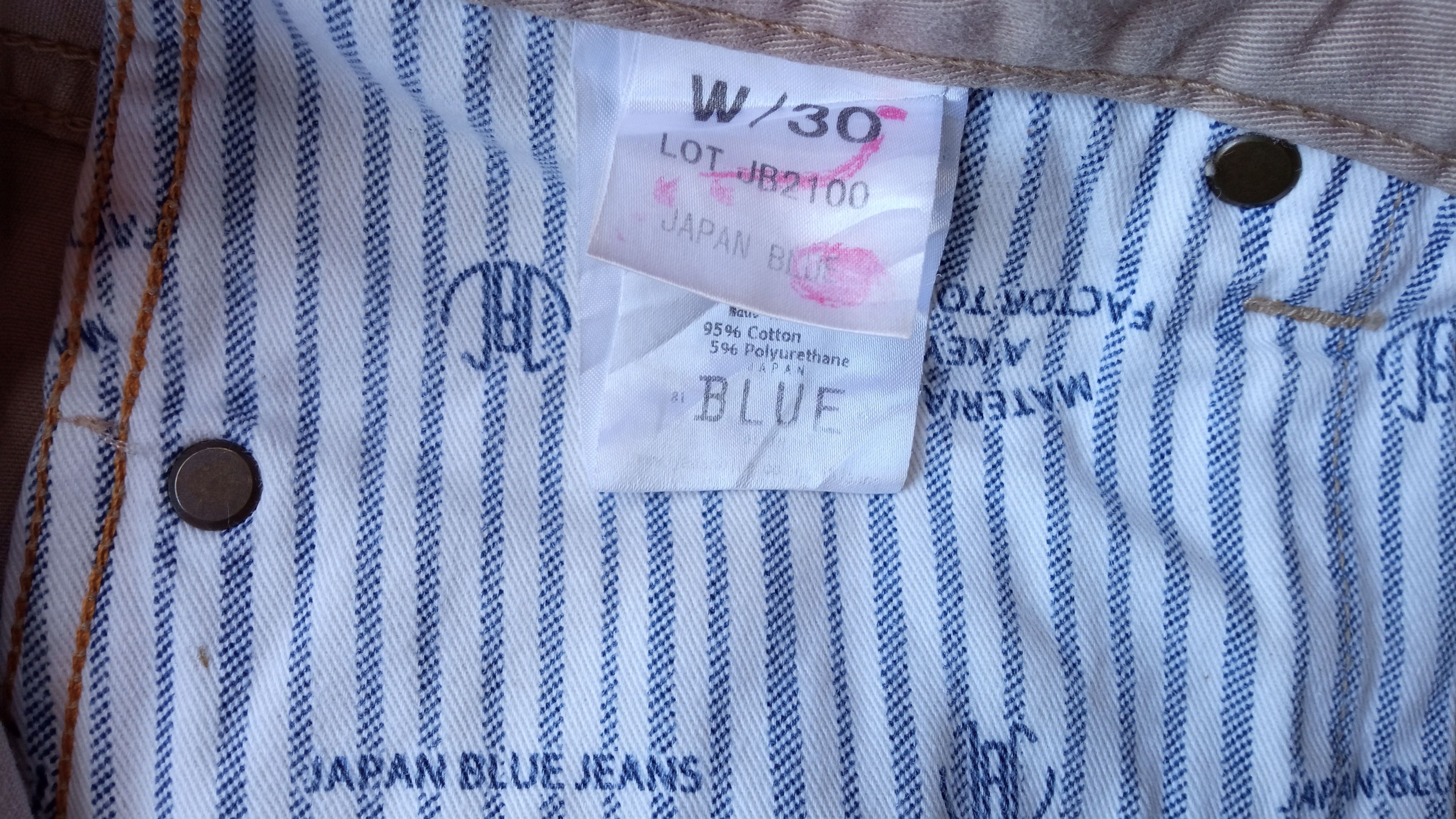 Blue Blue Japan × Japan Blue × Japanese Brand 🔥🔥JBJ Japan Blue Jeans Pants Size US 30 / EU 46 - 17 Thumbnail