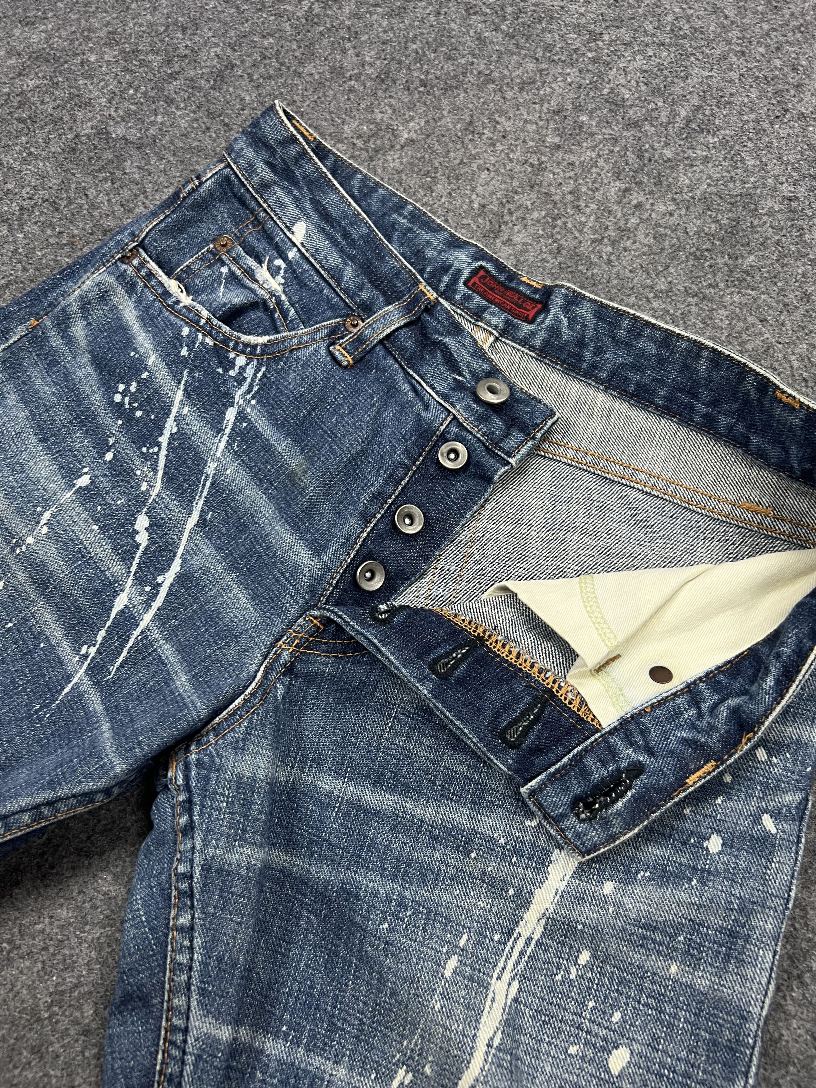 Japanese Brand × Johnbull Splash Paints John Bull Jeans Size US 30 / EU 46 - 3 Thumbnail