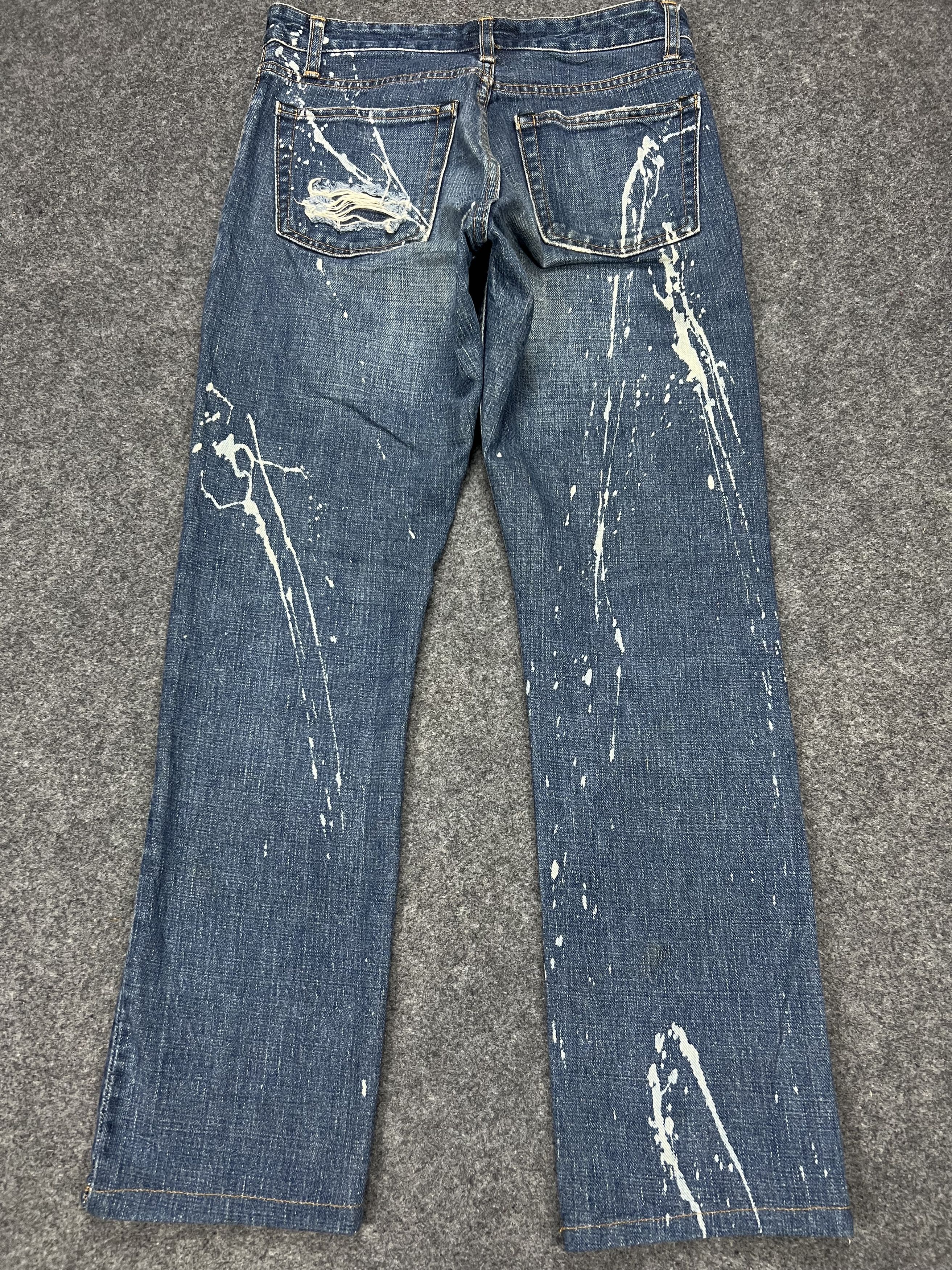 Japanese Brand × Johnbull Splash Paints John Bull Jeans Size US 30 / EU 46 - 2 Thumbnail