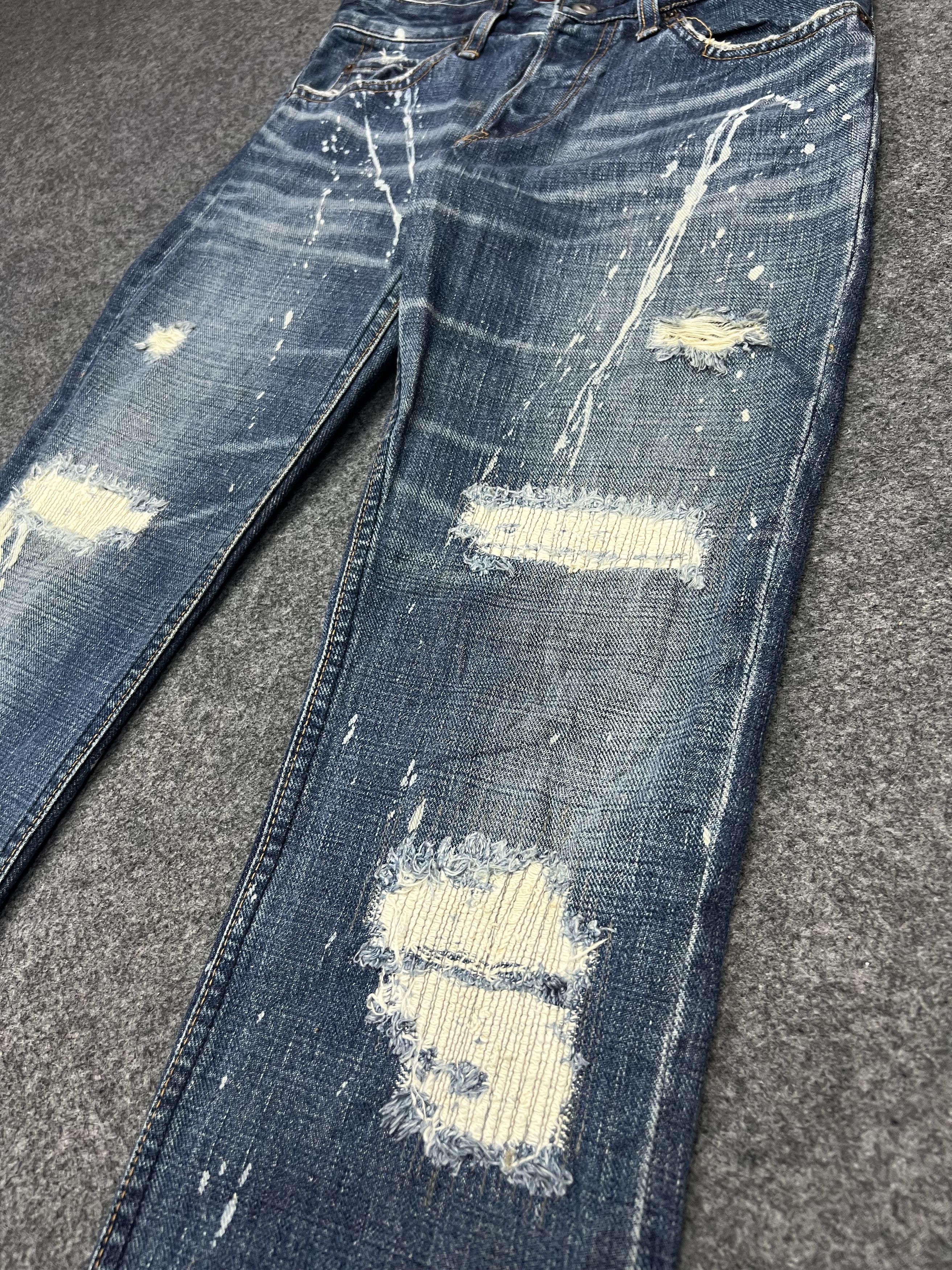 Japanese Brand × Johnbull Splash Paints John Bull Jeans Size US 30 / EU 46 - 8 Thumbnail