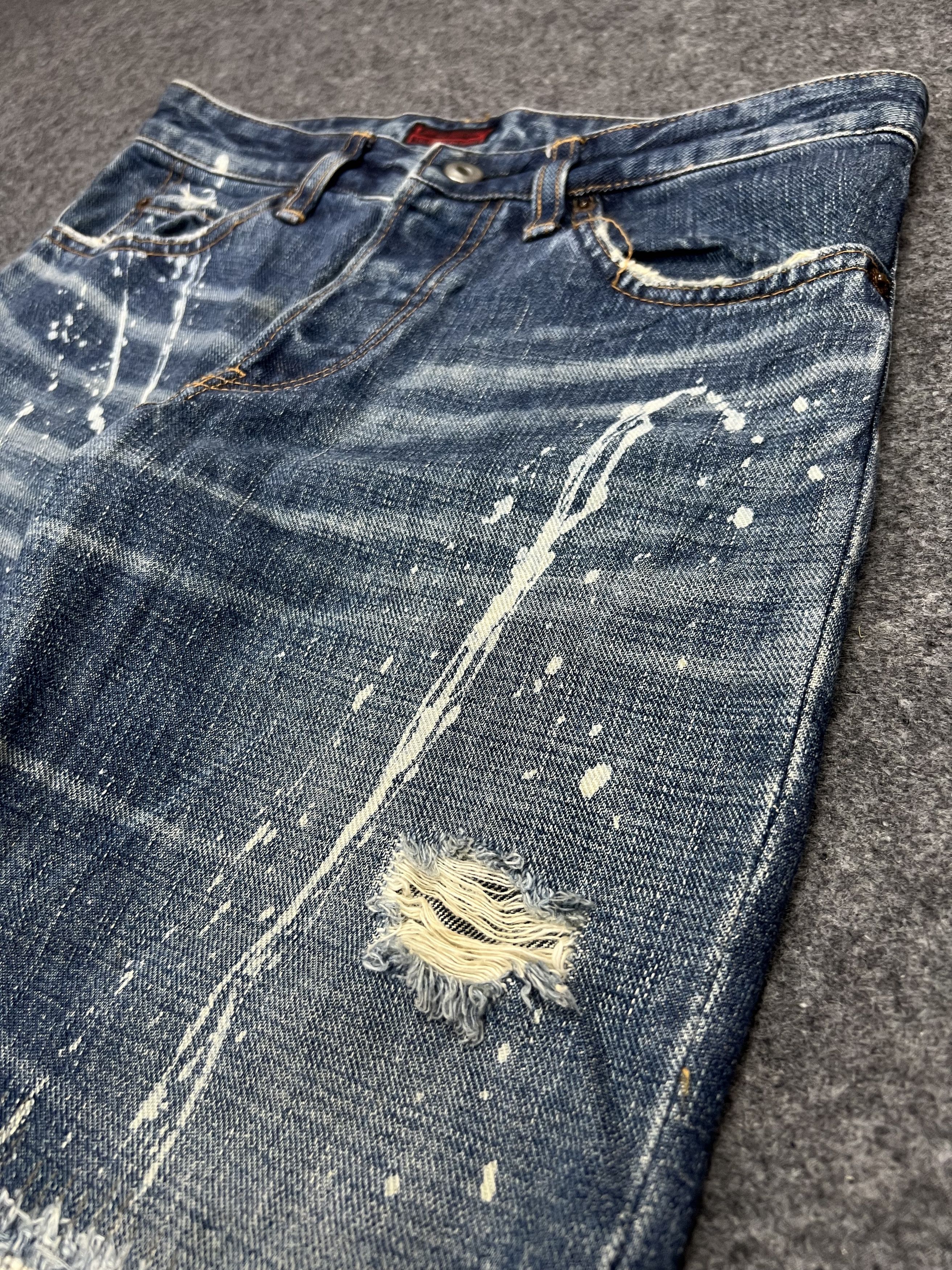 Japanese Brand × Johnbull Splash Paints John Bull Jeans Size US 30 / EU 46 - 9 Thumbnail