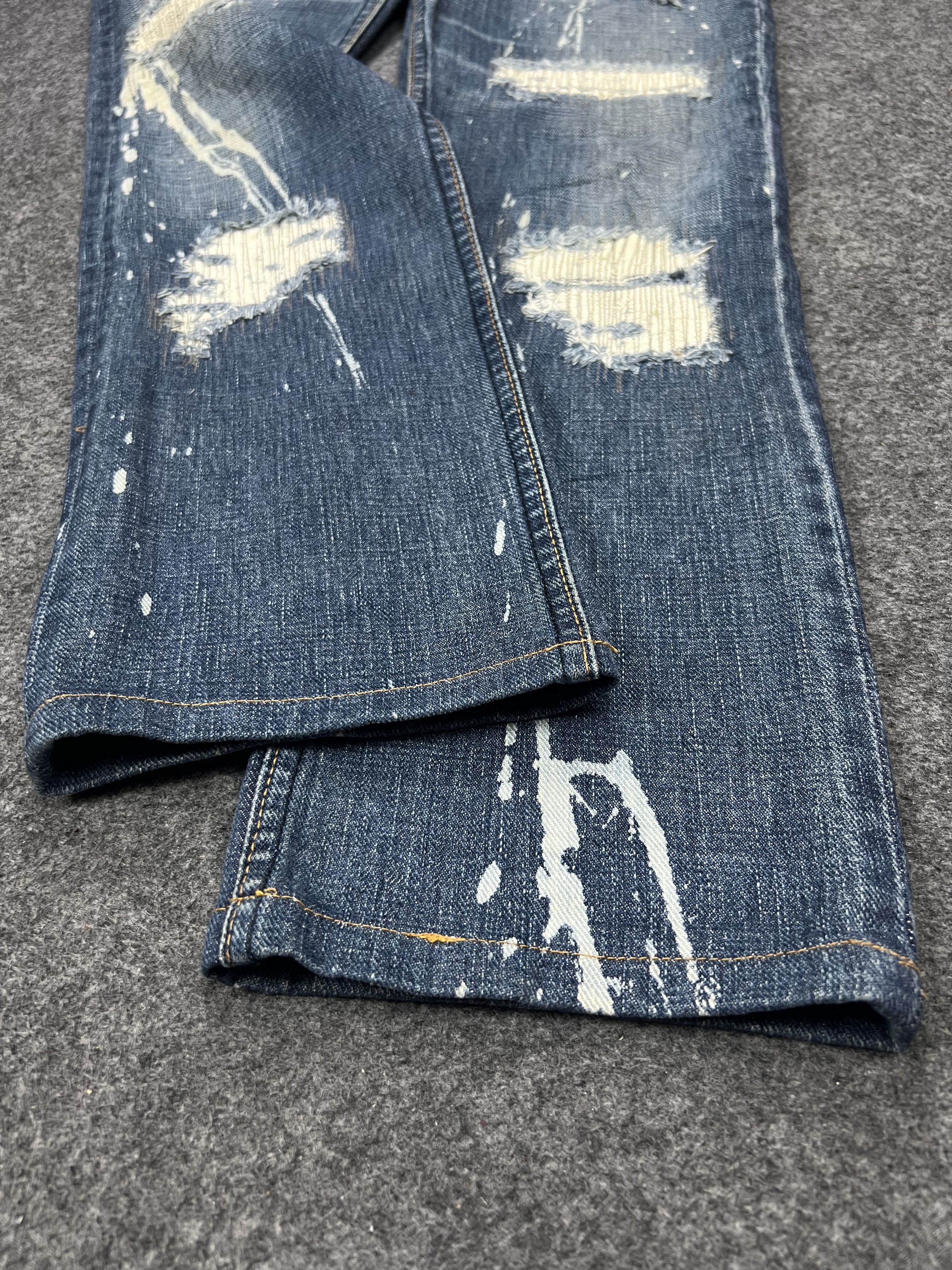 Japanese Brand × Johnbull Splash Paints John Bull Jeans Size US 30 / EU 46 - 15 Thumbnail
