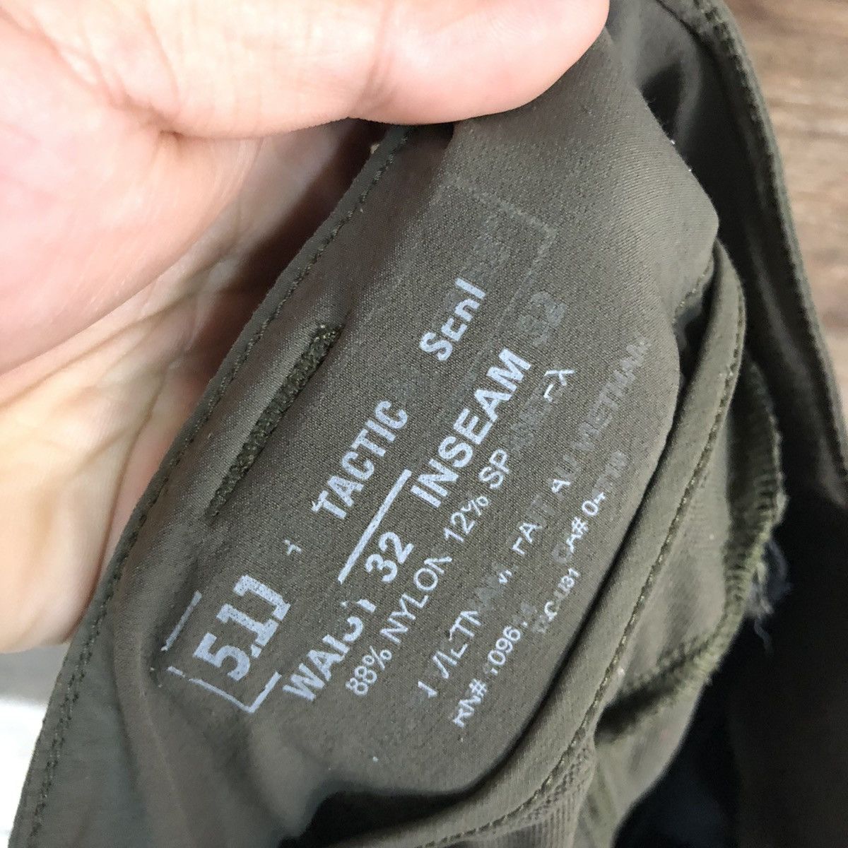 Japanese Brand 5.11 Tactical Multipocket Tactical Cargo Pants #3000 Size US 32 / EU 48 - 14 Thumbnail