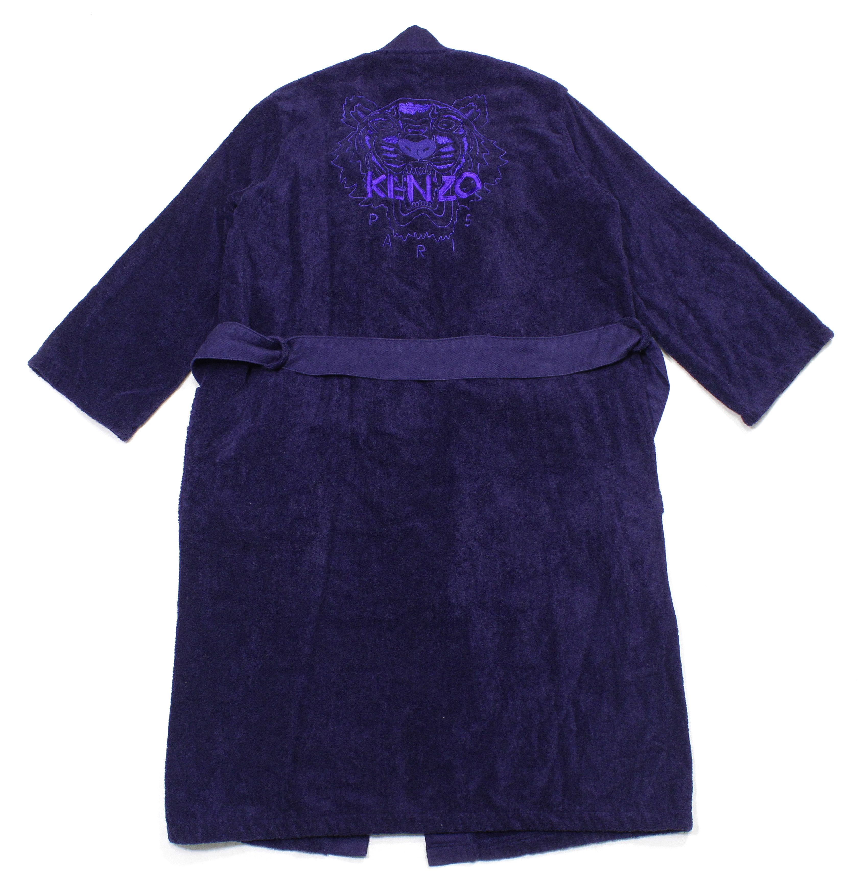 Kenzo Tiger Big Logo Bathrobe Size US L / EU 52-54 / 3 - 1 Thumbnail