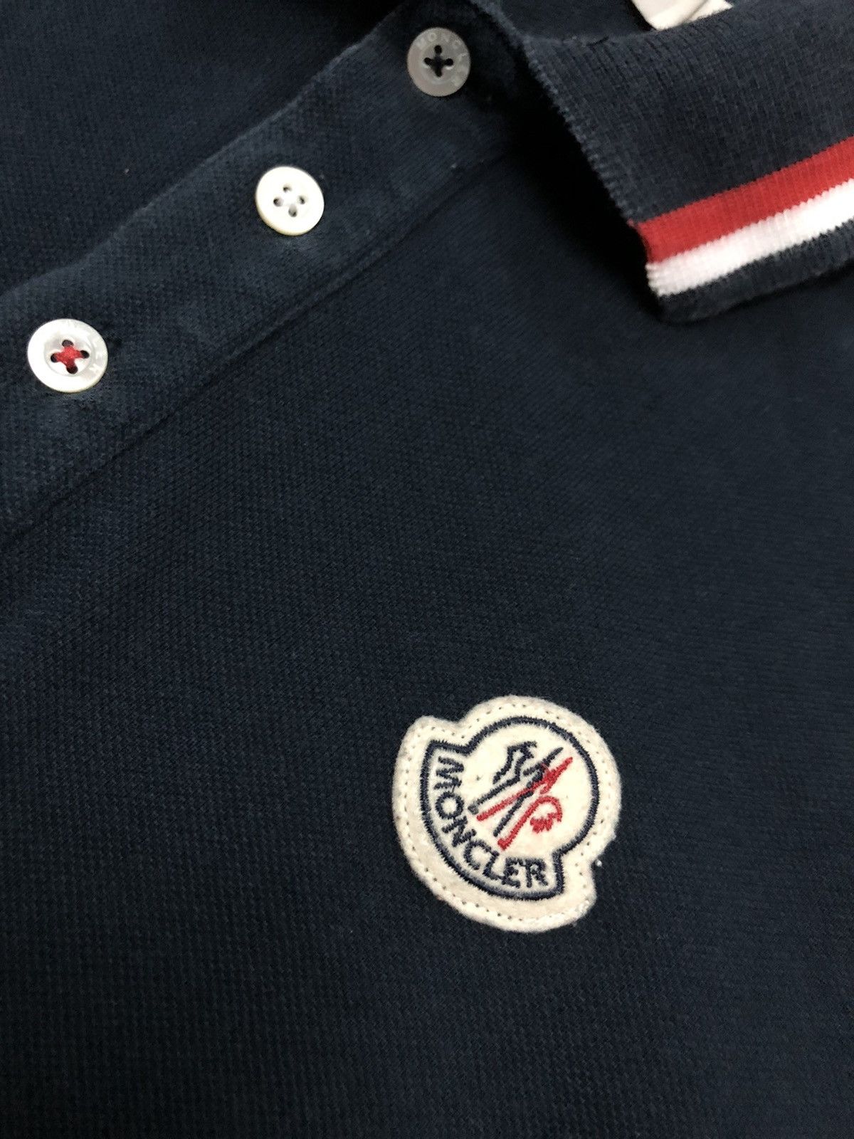 Moncler AUTHENTIC MONCLER TWIN TIPPED POLO SHIRT Size US S / EU 44-46 / 1 - 2 Thumbnail