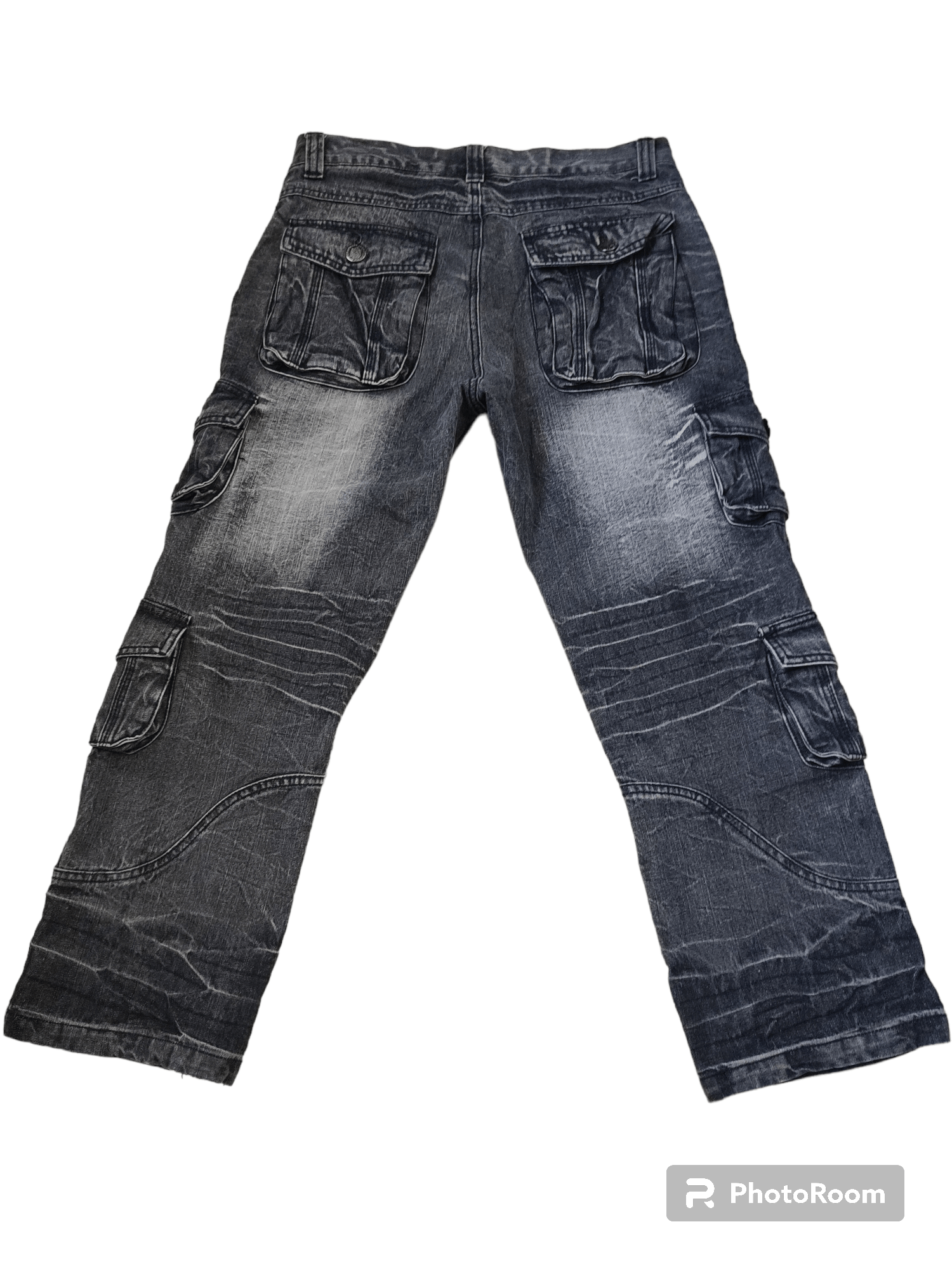 LOWBOX Rare!!!🇯🇵LOWBOX🇯🇵 Multi Pockets 3 Quarter/Cropped Pants Size US 30 / EU 46 - 2 Thumbnail