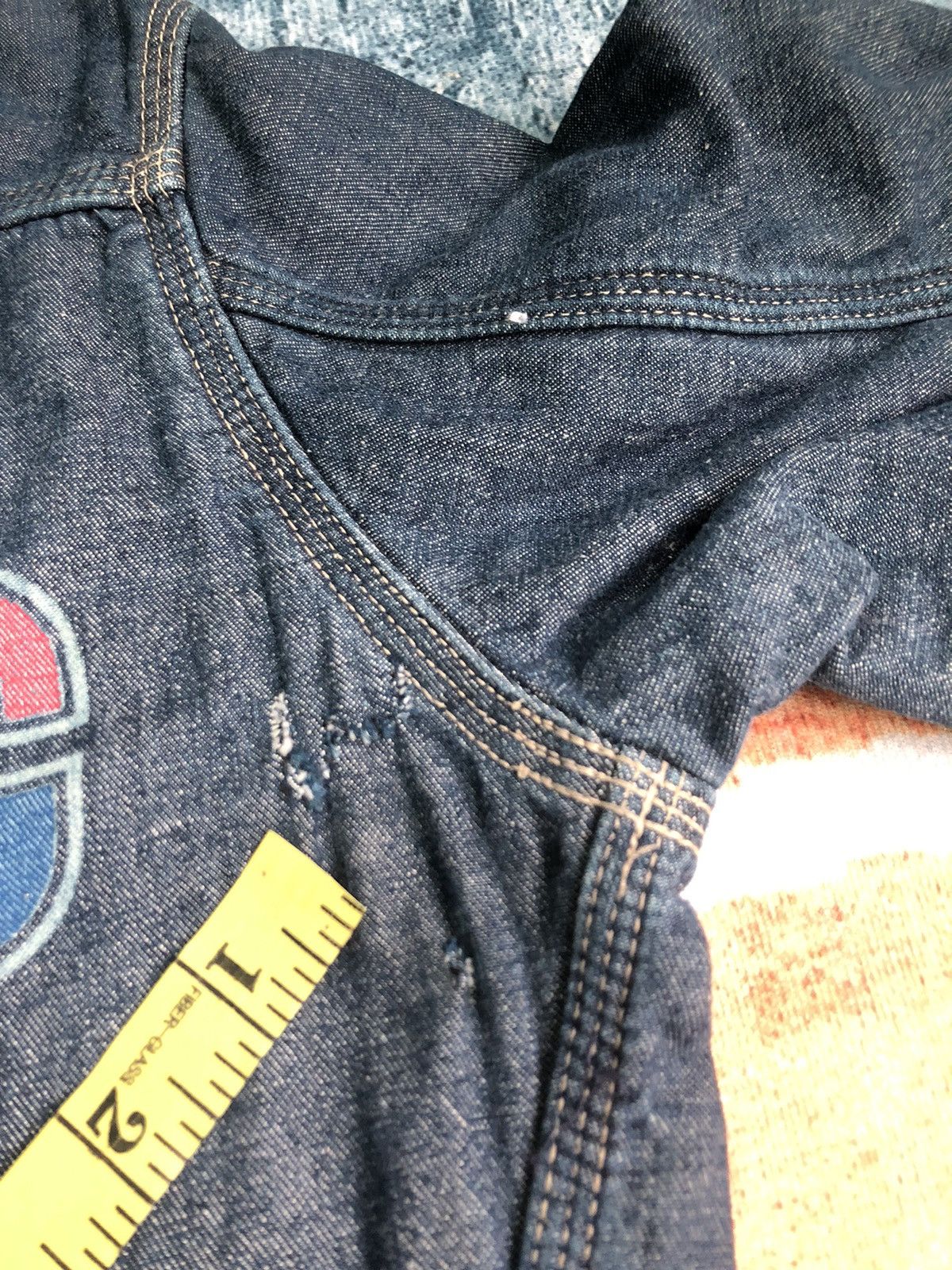 Hysteric Glamour × Vintage VINTAGE HYSTERIC GLAMOUR FLANNEL INNER DENIM JACKET JEANS Size US S / EU 44-46 / 1 - 10 Thumbnail