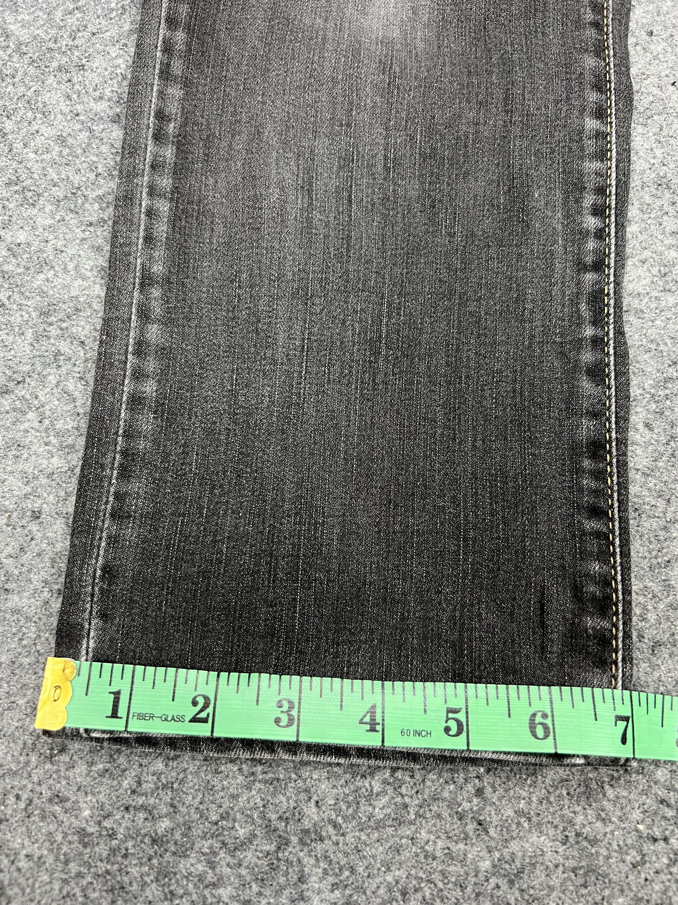 Stretchable EDWIN Black Faded Jeans