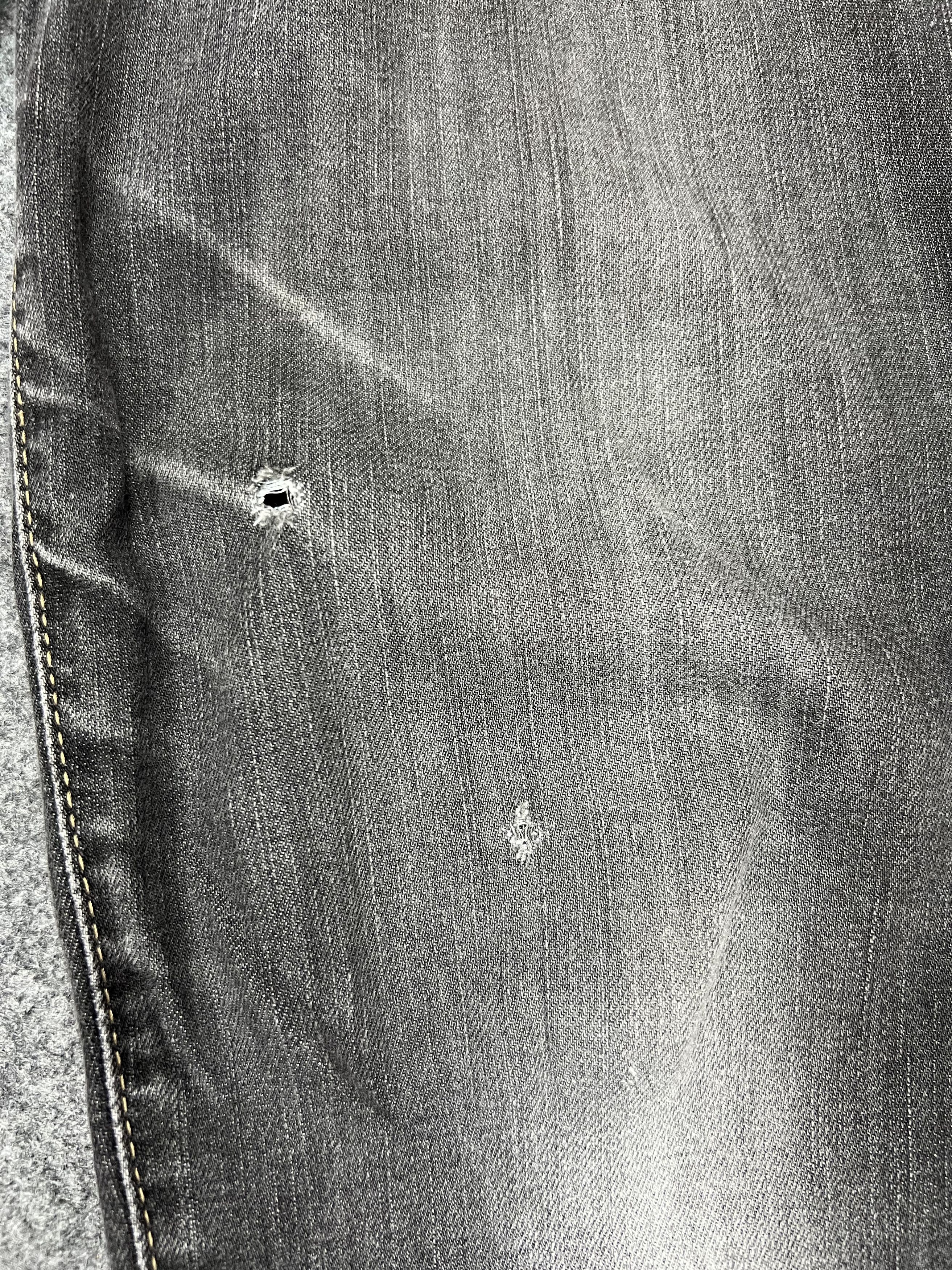 Stretchable EDWIN Black Faded Jeans