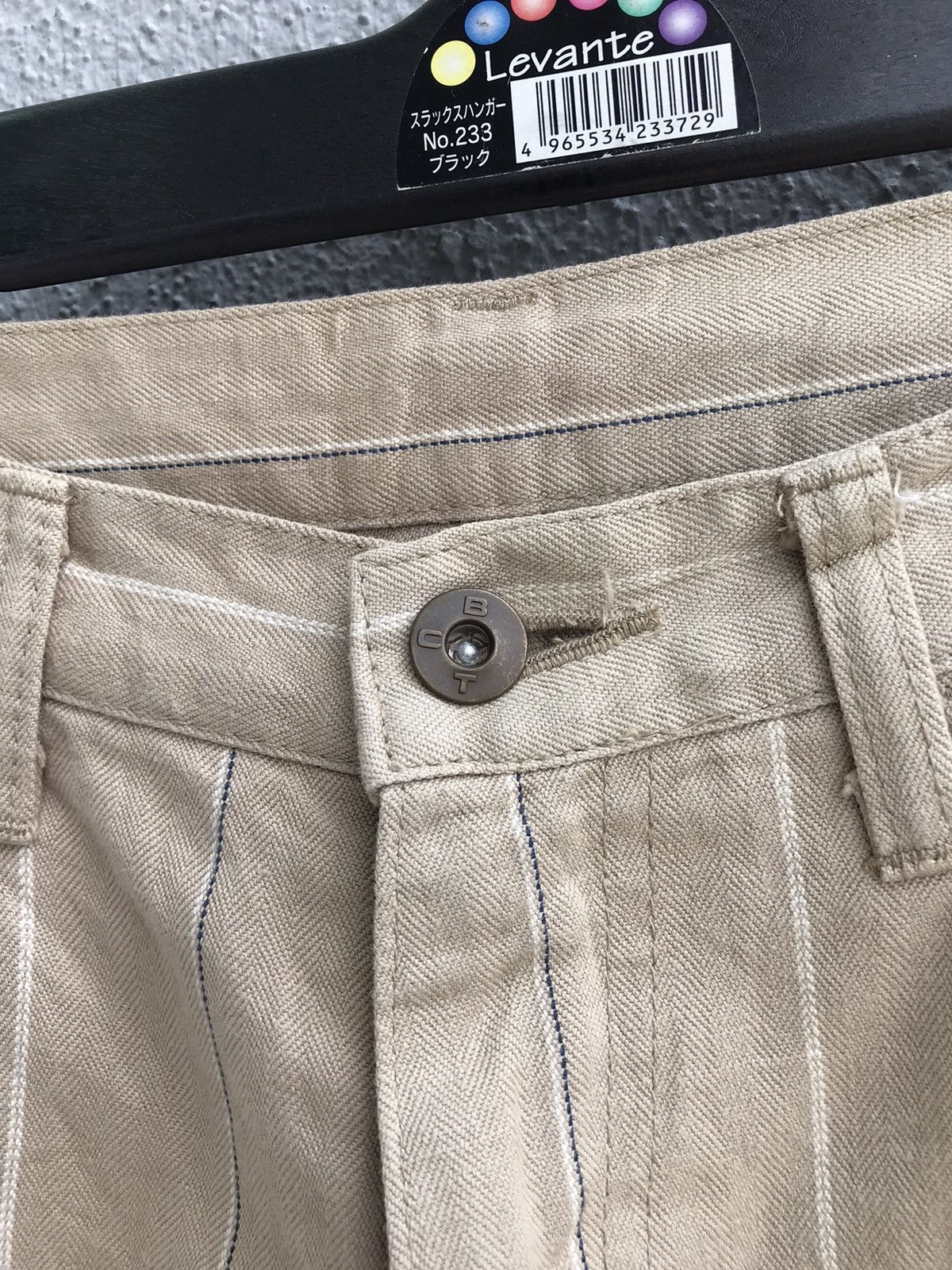 Boycott Japanese Brand Boycott Striped Trousers Size US 30 / EU 46 - 3 Thumbnail