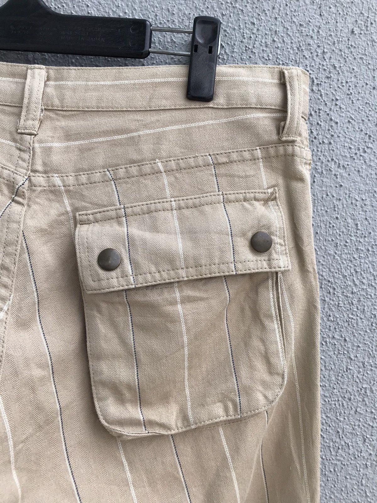 Japanese Brand Boycott Striped Trousers