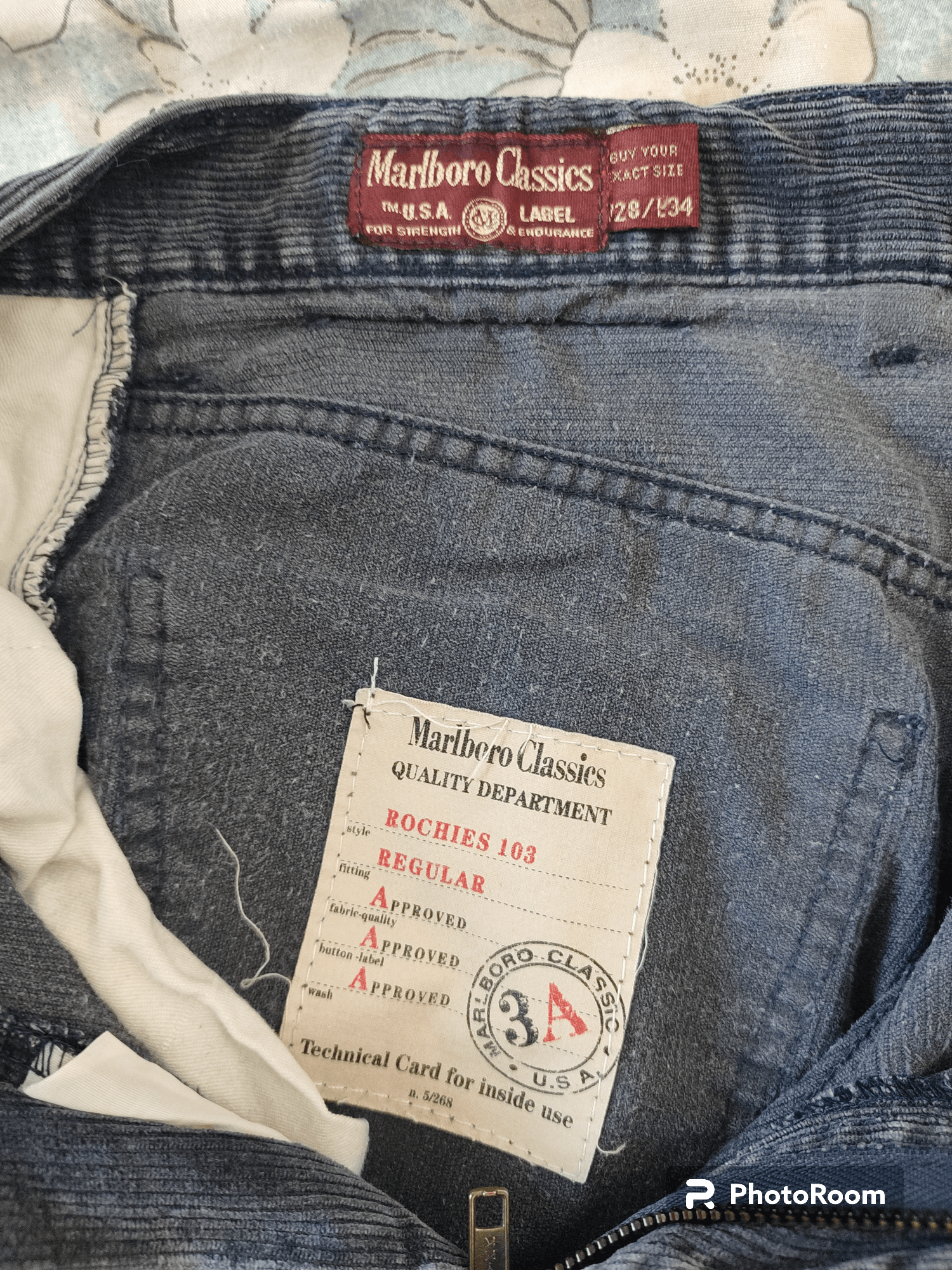 Marlboro Classics Marlboro Classics Corduroy Denim Size US 28 / EU 44 - 7 Thumbnail