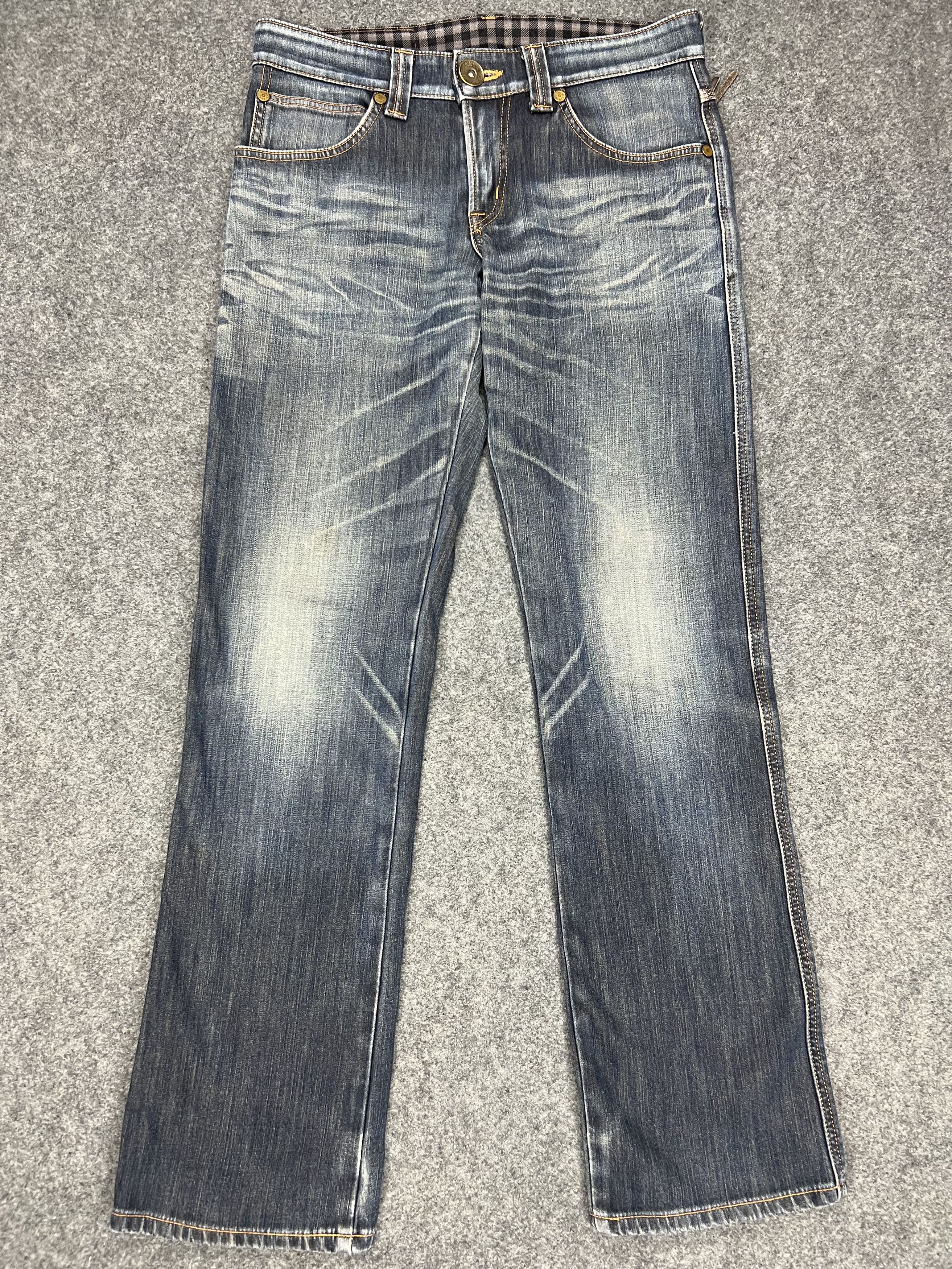 Edwin × Japanese Brand Edwin 503 Blue Trip Stretchable Jeans Size US 30 / EU 46 - 1 Thumbnail