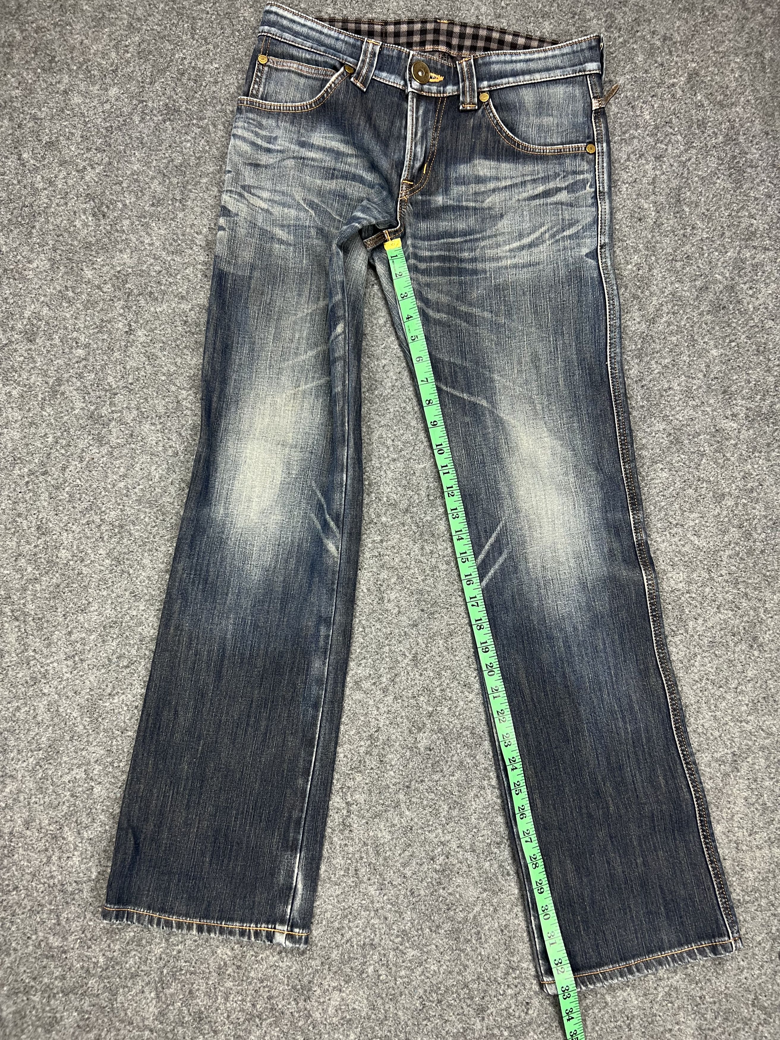 Edwin × Japanese Brand Edwin 503 Blue Trip Stretchable Jeans Size US 30 / EU 46 - 8 Thumbnail