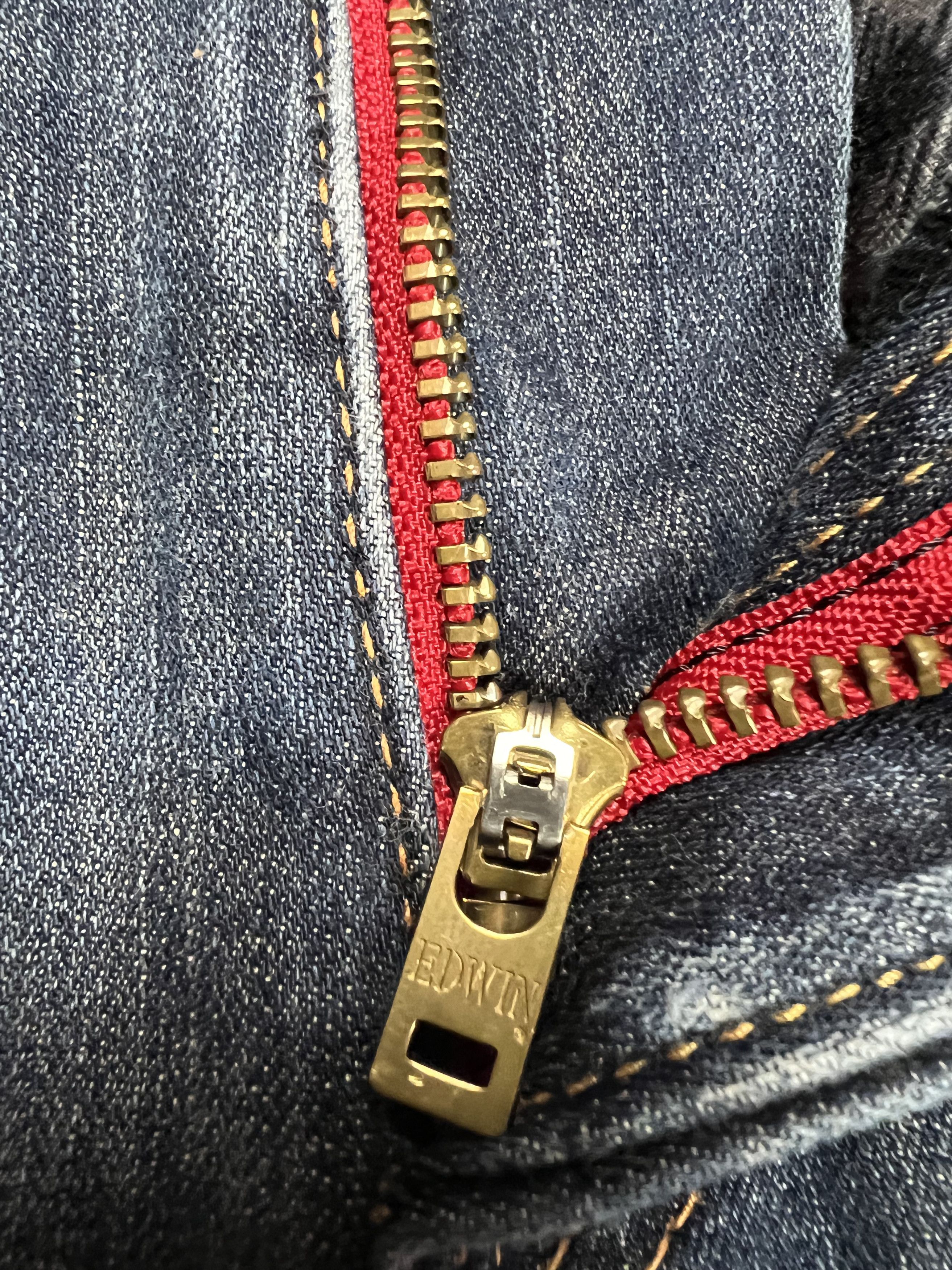 Edwin × Japanese Brand Edwin 503 Blue Trip Stretchable Jeans Size US 30 / EU 46 - 11 Thumbnail