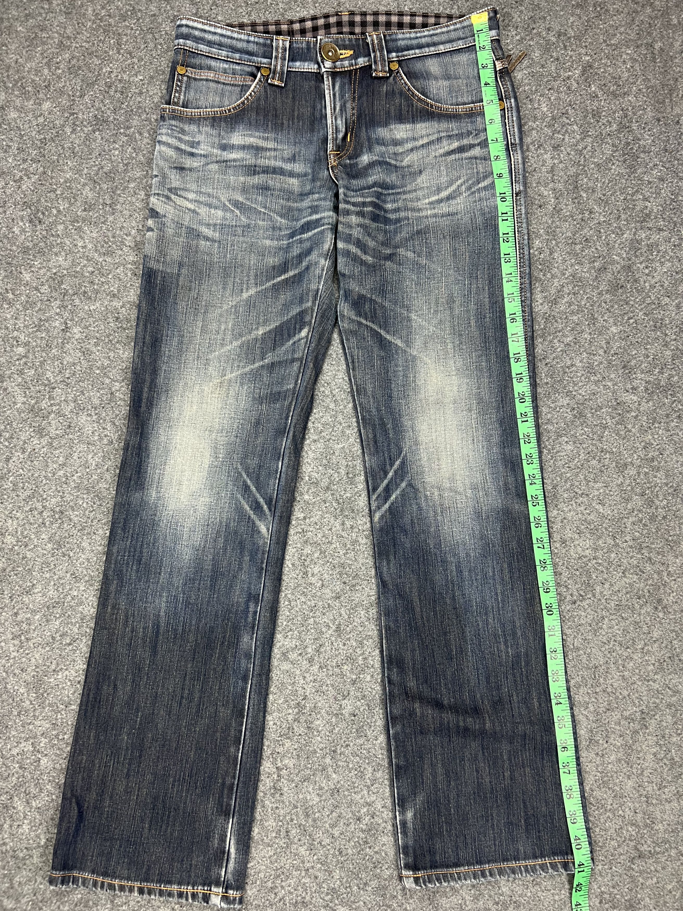 Edwin × Japanese Brand Edwin 503 Blue Trip Stretchable Jeans Size US 30 / EU 46 - 7 Thumbnail