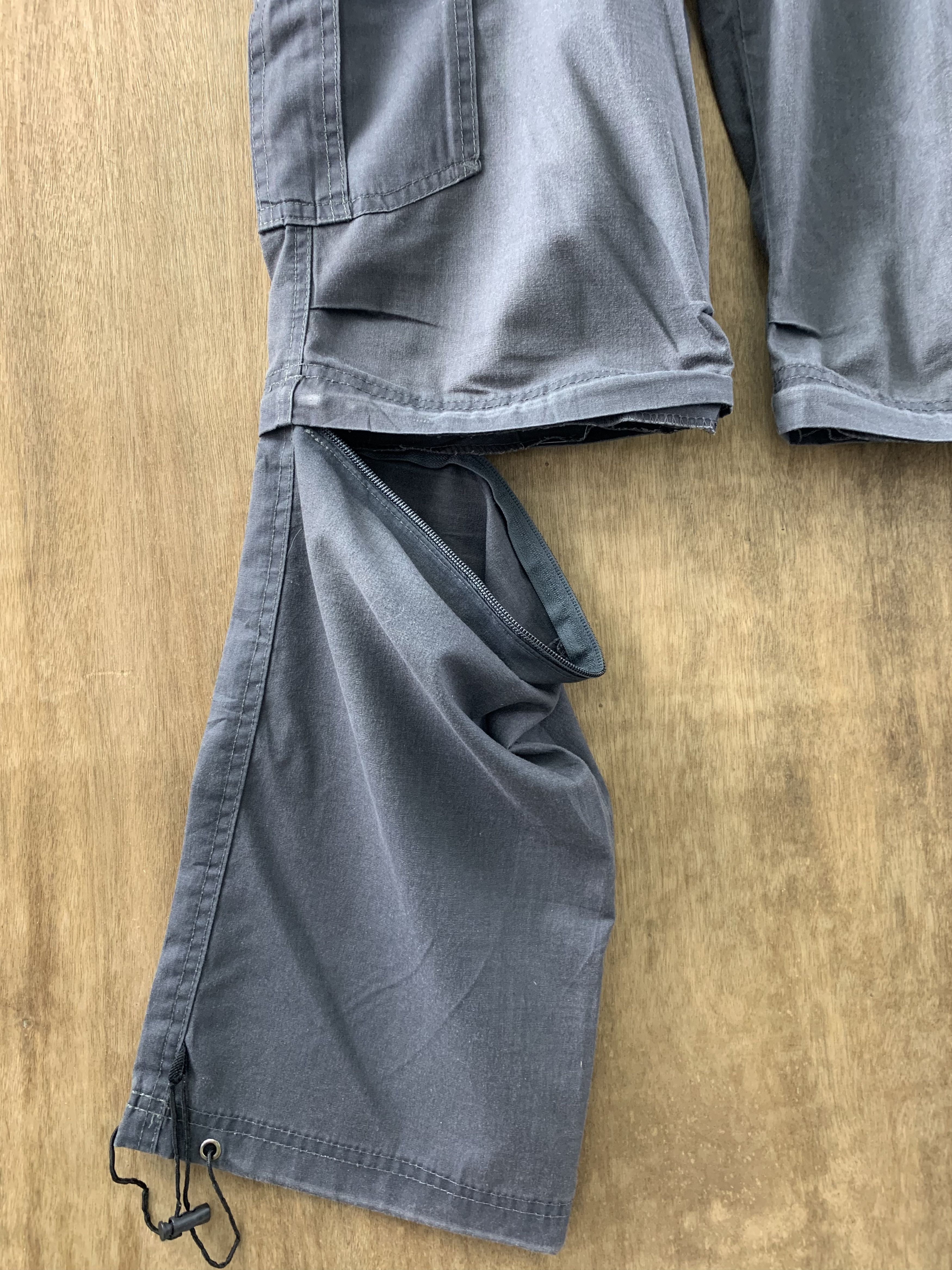 Japanese Brand Cargo Pants Multipocket Japanese Branded Streetwear 2In1 Size US 31 - 8 Thumbnail