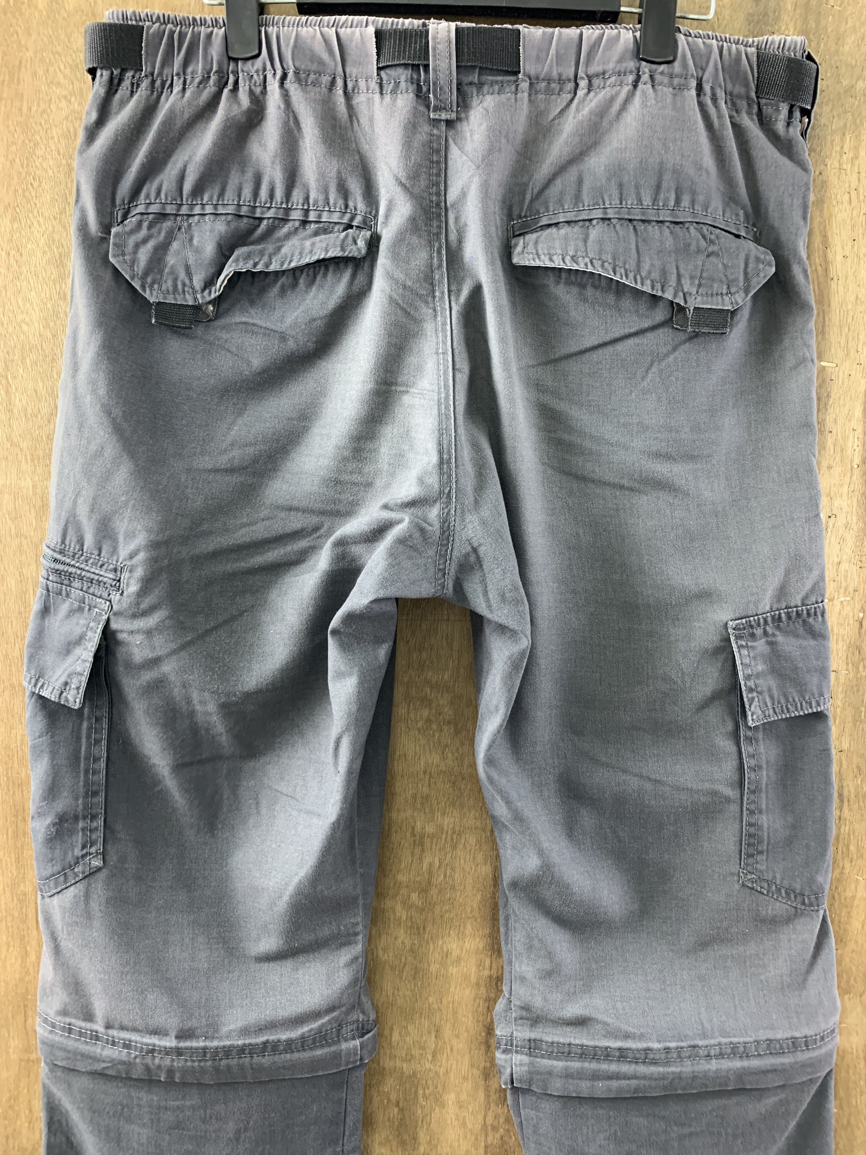 Japanese Brand Cargo Pants Multipocket Japanese Branded Streetwear 2In1 Size US 31 - 12 Thumbnail