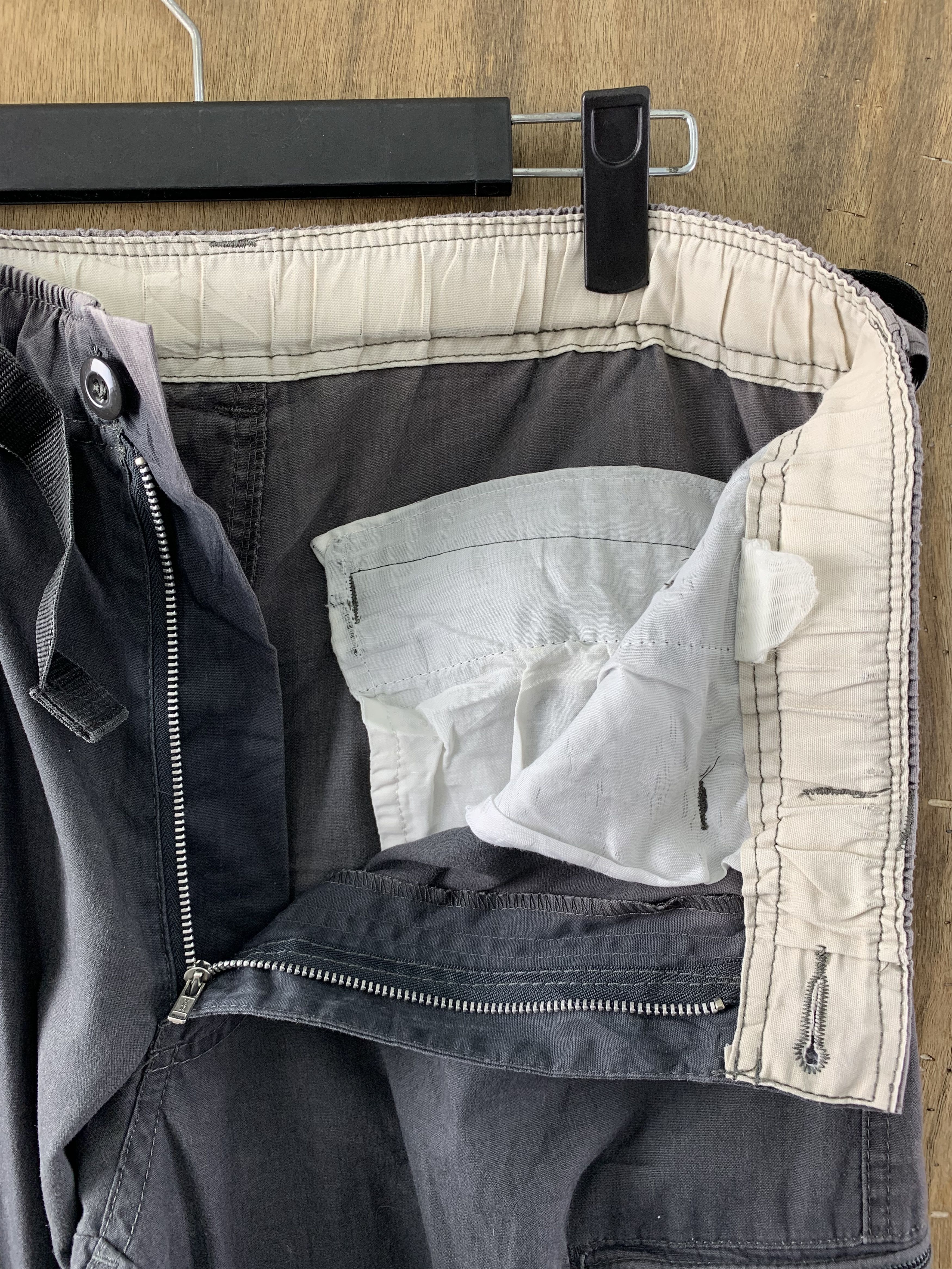 Japanese Brand Cargo Pants Multipocket Japanese Branded Streetwear 2In1 Size US 31 - 5 Thumbnail