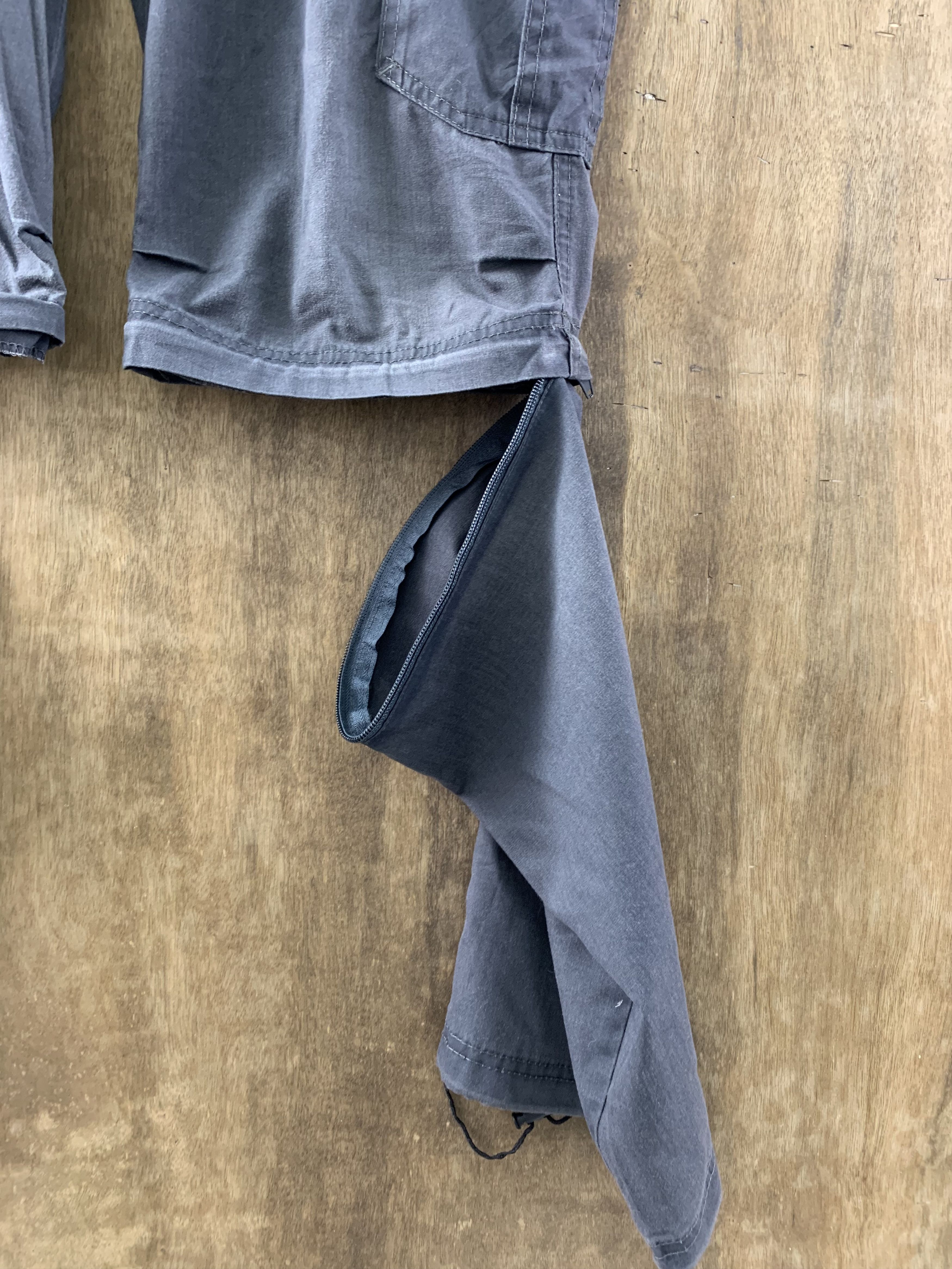 Japanese Brand Cargo Pants Multipocket Japanese Branded Streetwear 2In1 Size US 31 - 9 Thumbnail