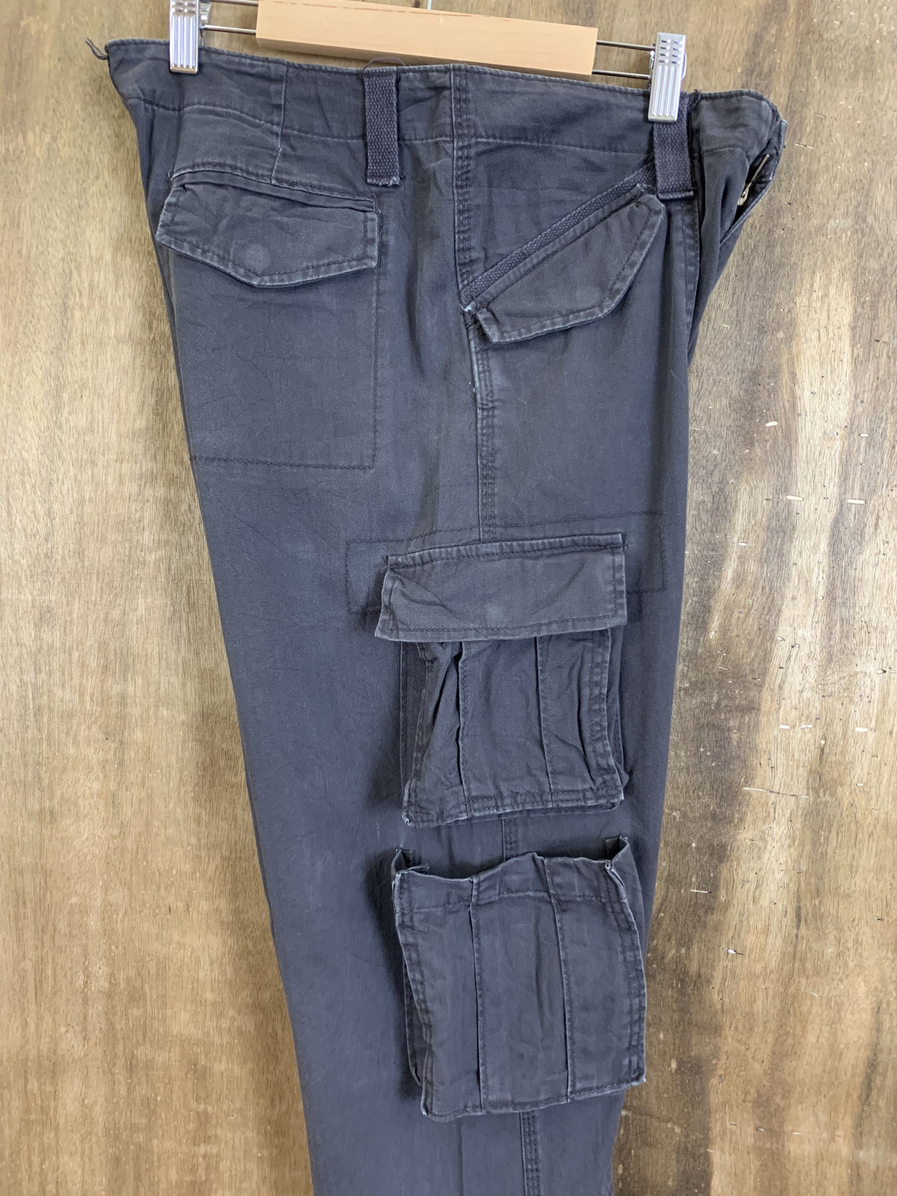 Gap Cargo Pants Gap Double Knee Multipocket Like Kanye West Size US 31 - 17 Thumbnail