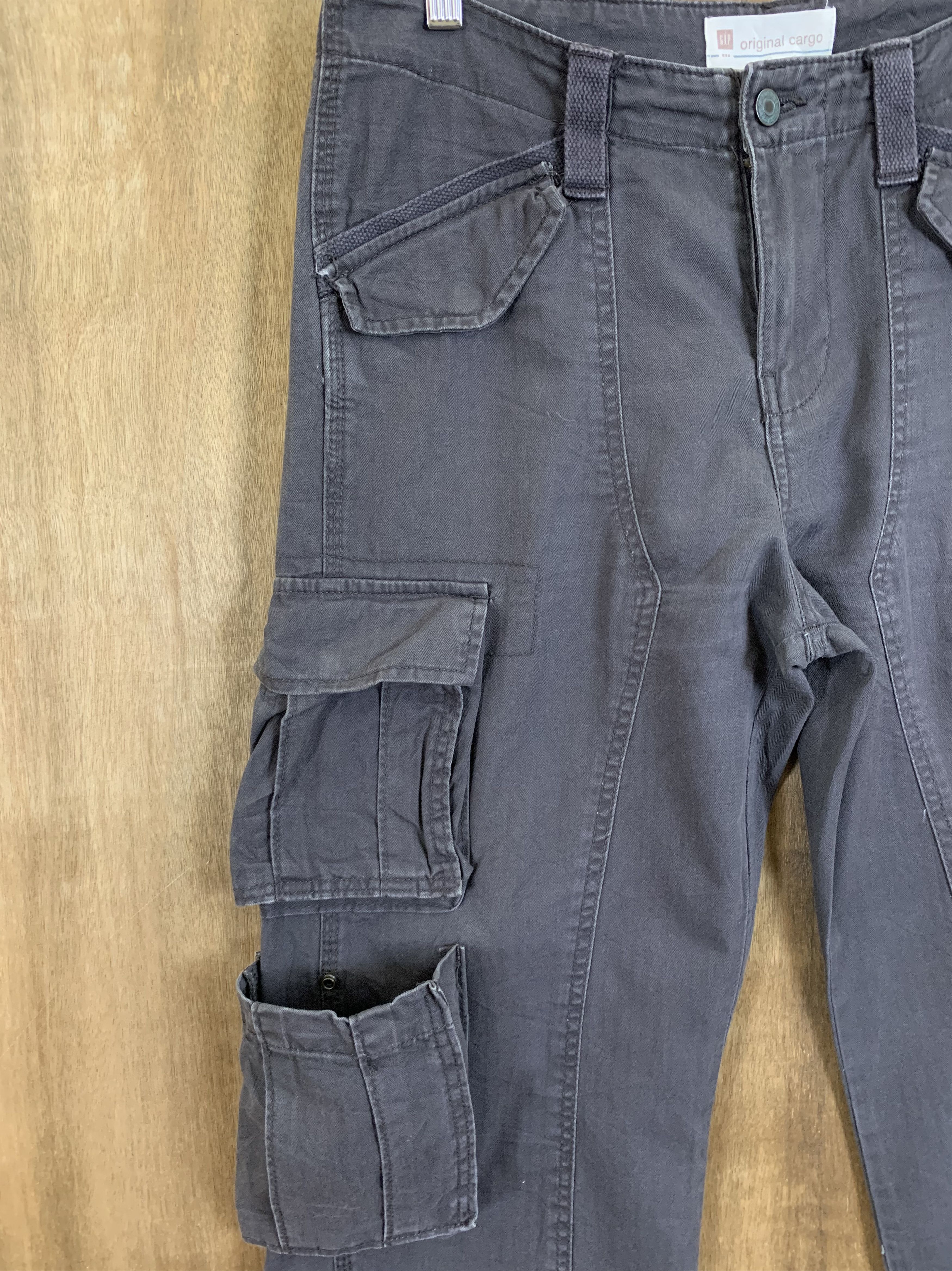 Gap Cargo Pants Gap Double Knee Multipocket Like Kanye West Size US 31 - 11 Thumbnail