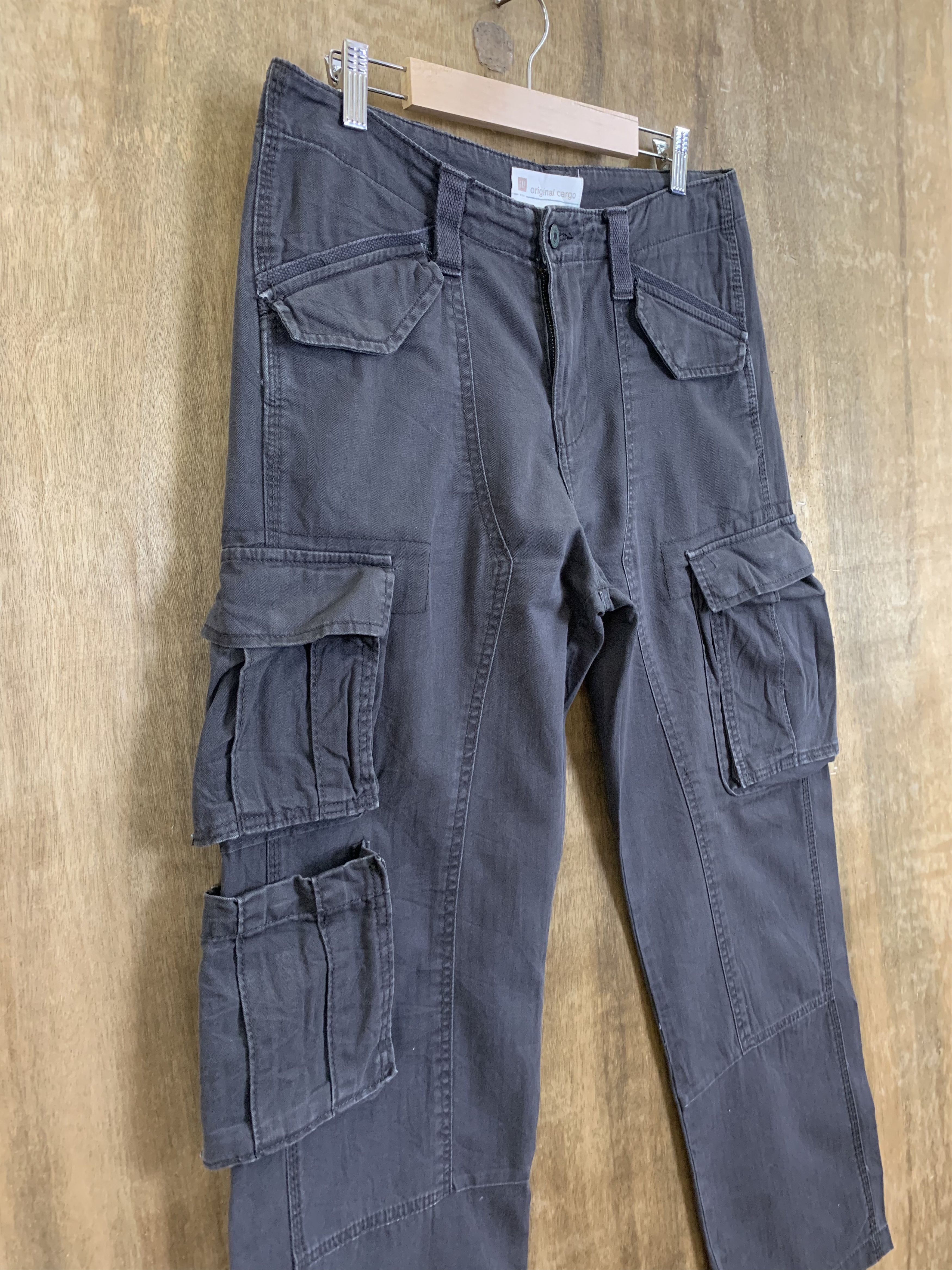 Gap Cargo Pants Gap Double Knee Multipocket Like Kanye West Size US 31 - 9 Thumbnail