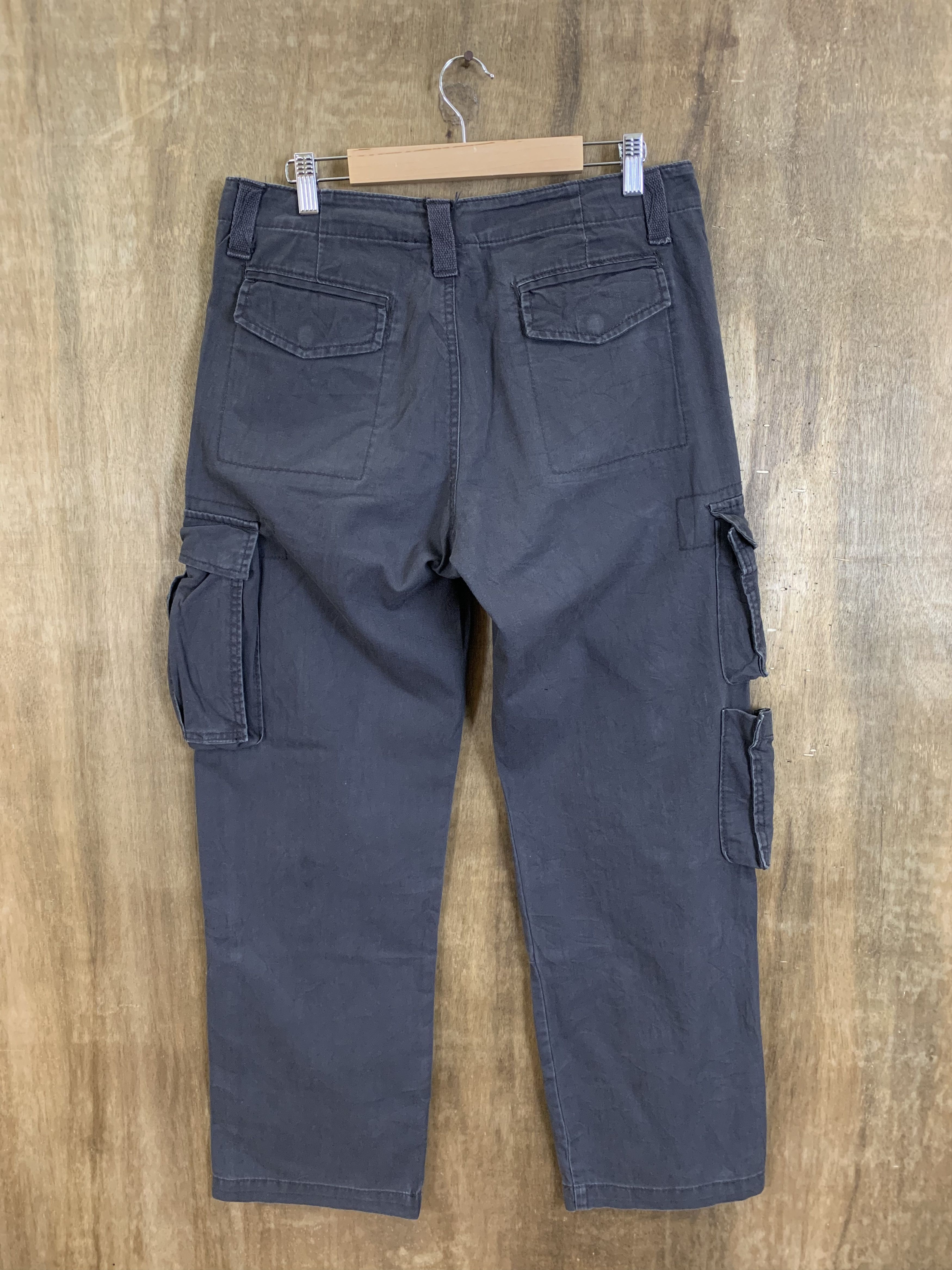 Gap Cargo Pants Gap Double Knee Multipocket Like Kanye West Size US 31 - 2 Thumbnail