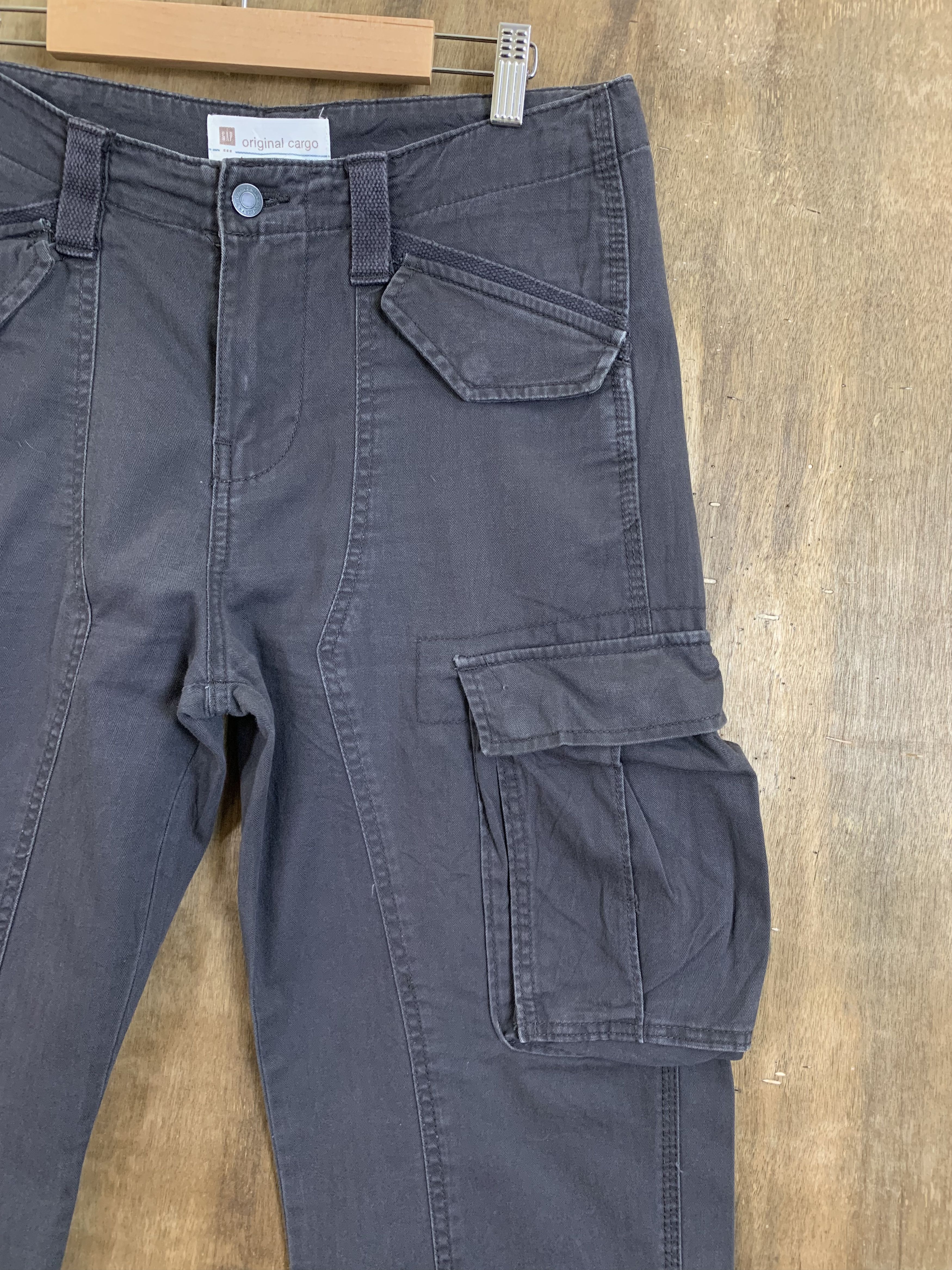 Gap Cargo Pants Gap Double Knee Multipocket Like Kanye West Size US 31 - 6 Thumbnail