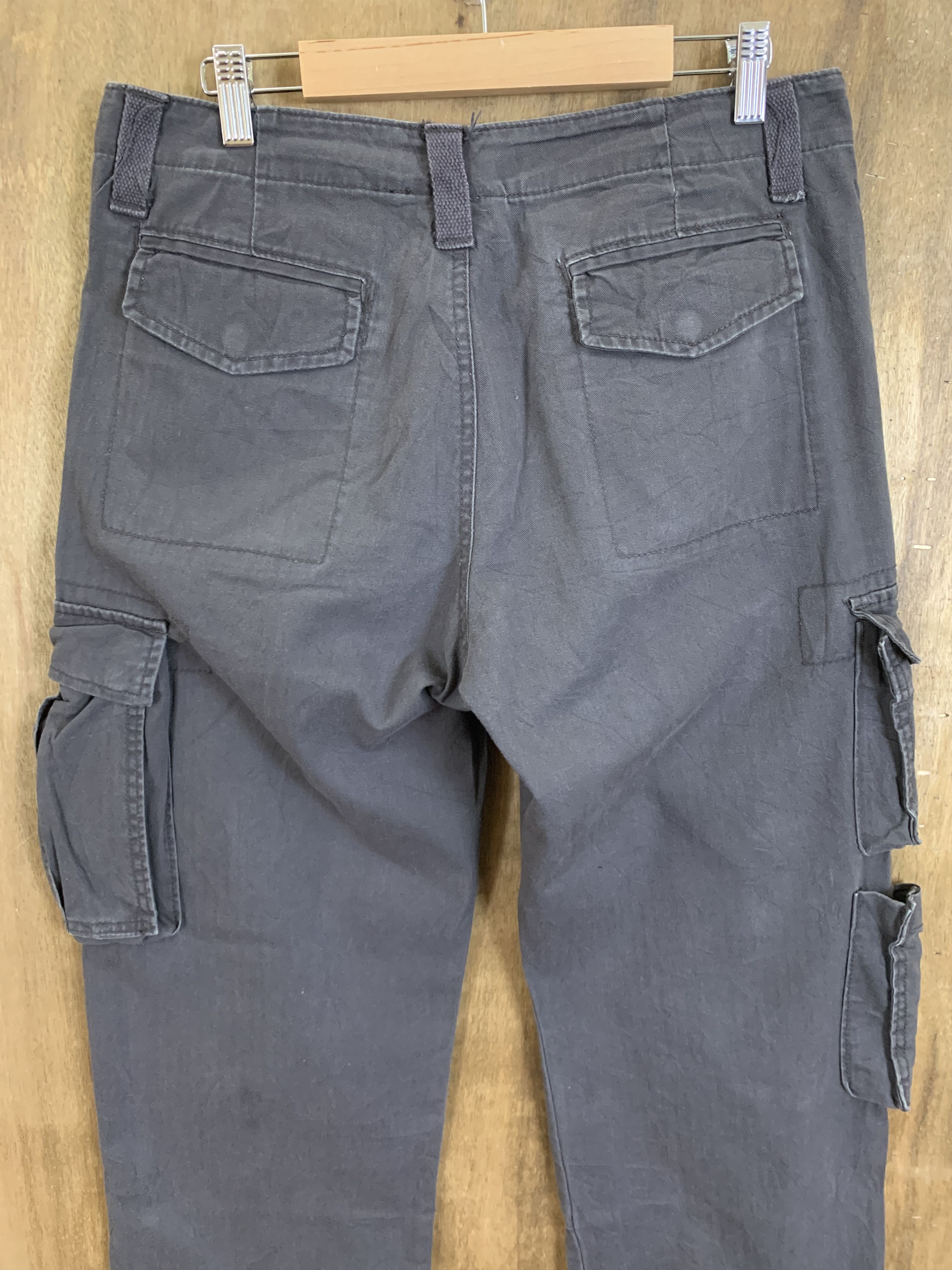 Gap Cargo Pants Gap Double Knee Multipocket Like Kanye West Size US 31 - 14 Thumbnail
