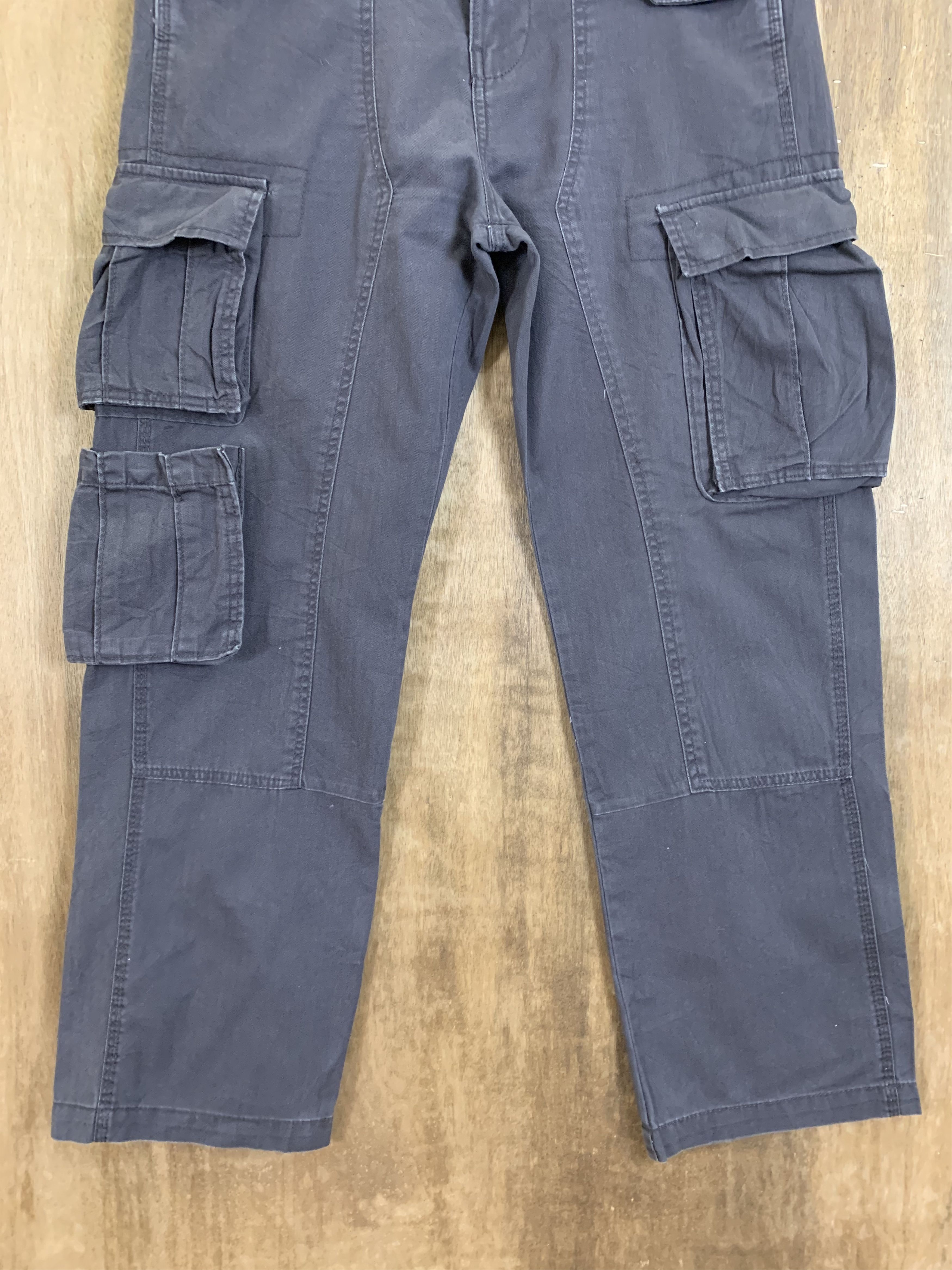 Gap Cargo Pants Gap Double Knee Multipocket Like Kanye West Size US 31 - 4 Thumbnail
