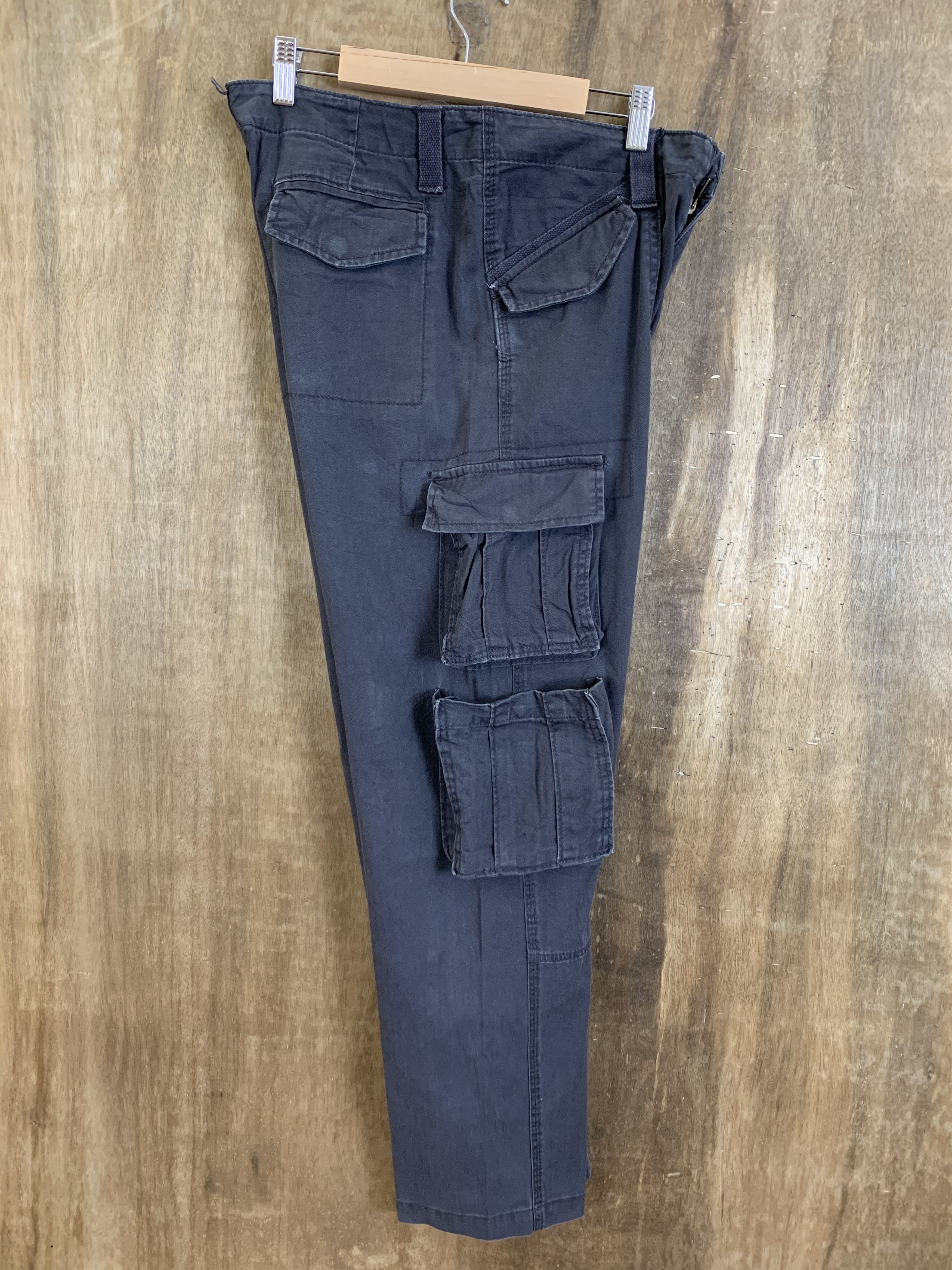 Gap Cargo Pants Gap Double Knee Multipocket Like Kanye West Size US 31 - 16 Thumbnail