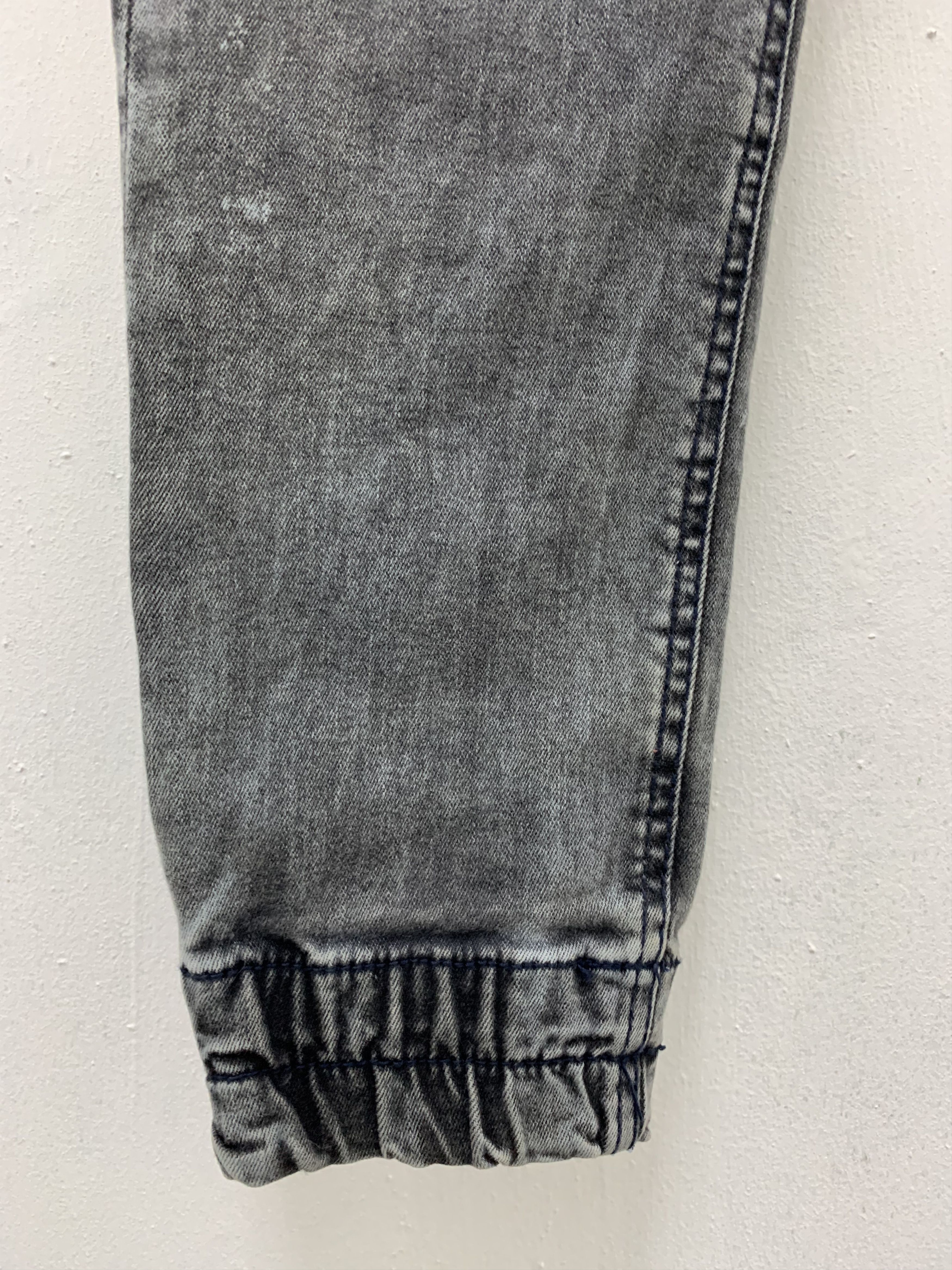 Bershka Joggers Pants Besrshka Doublee Knee Faded Grey Size US 28 / EU 44 - 8 Thumbnail
