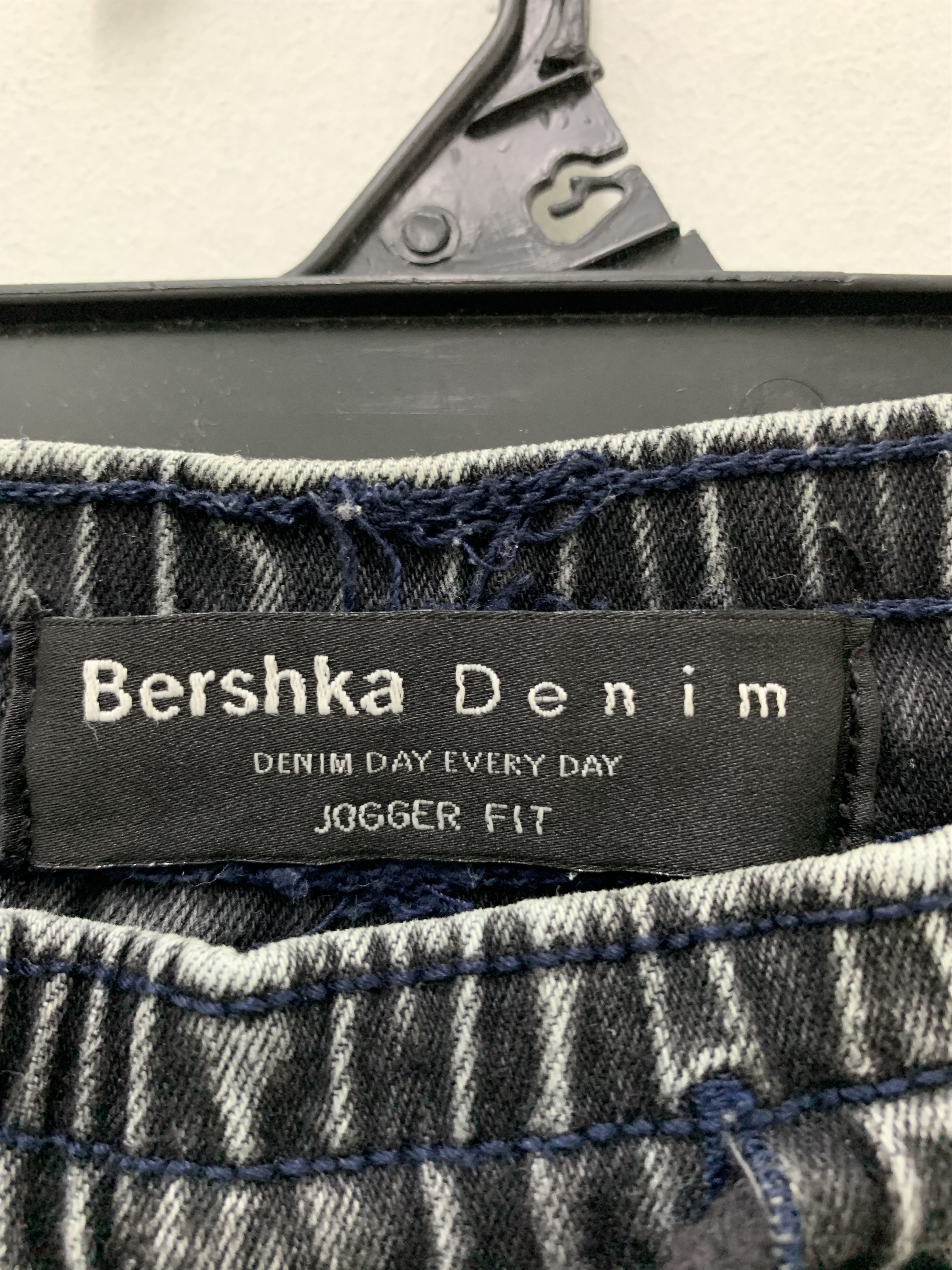 Bershka Joggers Pants Besrshka Doublee Knee Faded Grey Size US 28 / EU 44 - 10 Thumbnail
