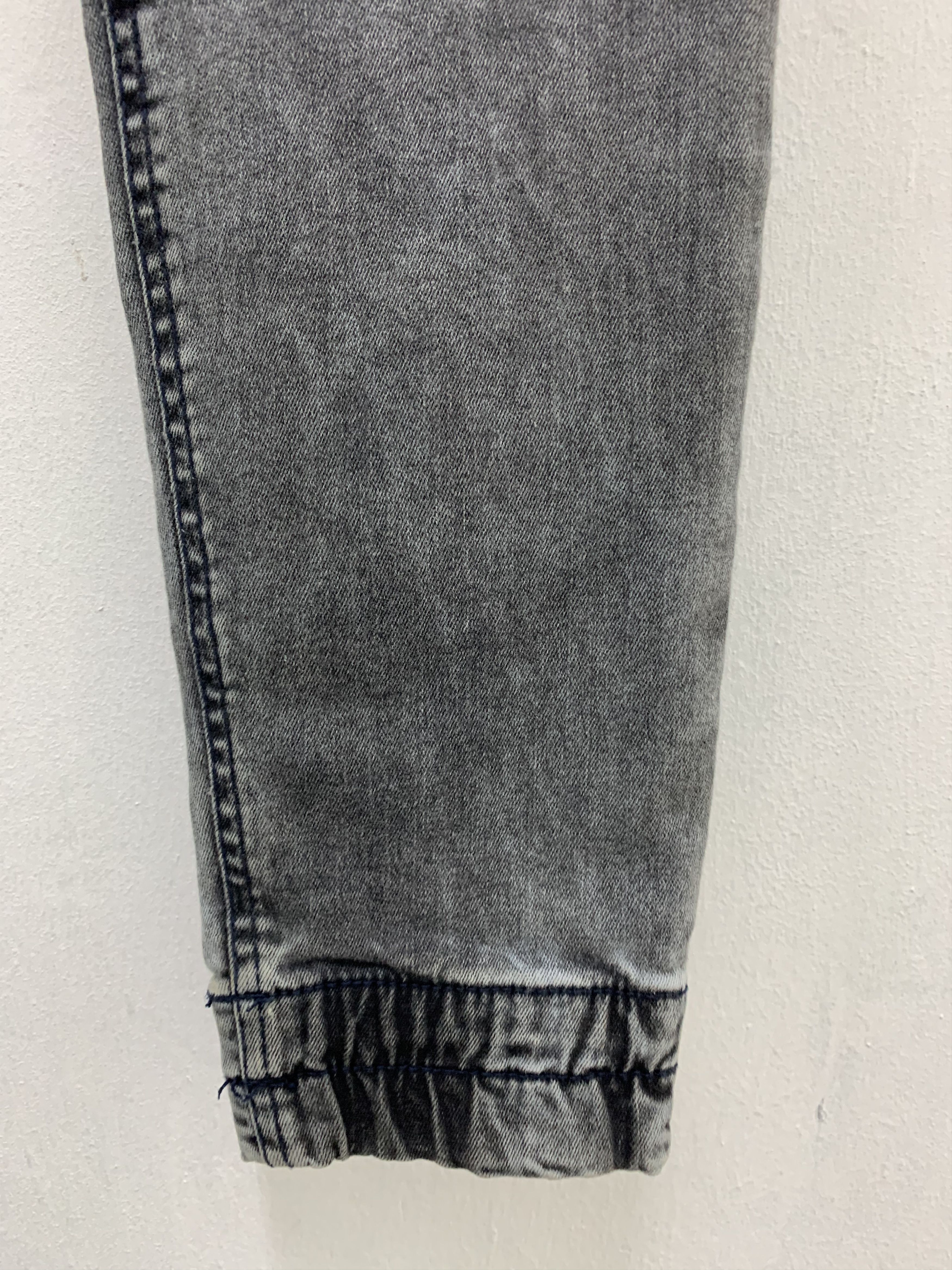 Bershka Joggers Pants Besrshka Doublee Knee Faded Grey Size US 28 / EU 44 - 9 Thumbnail