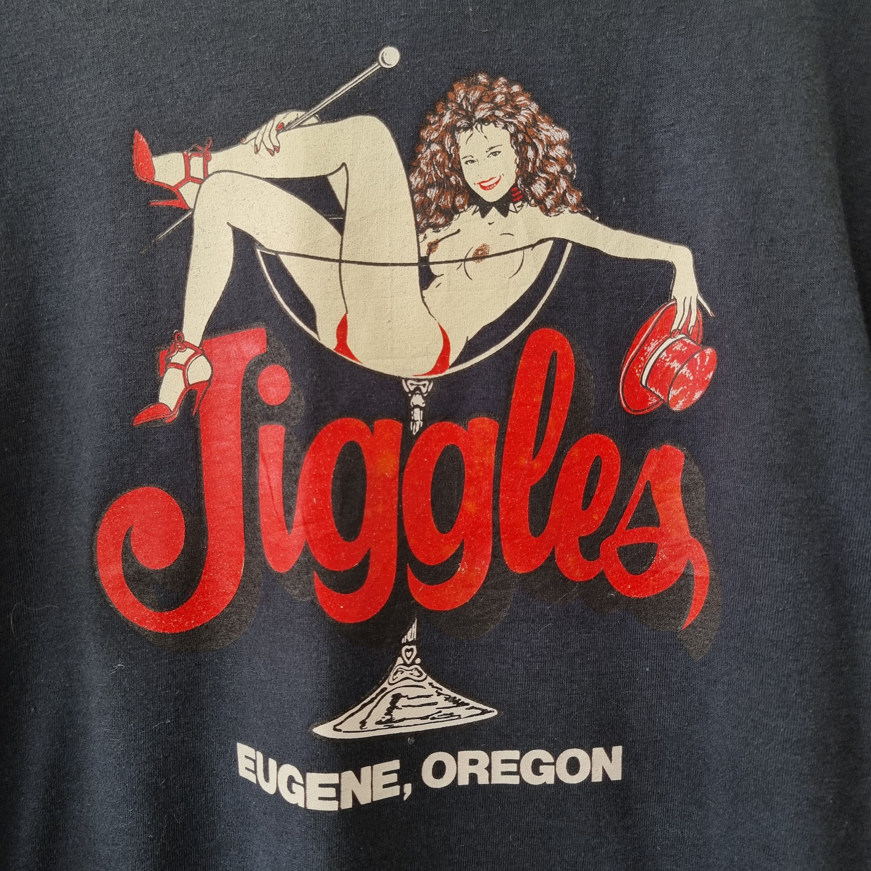 Hanes × Vintage Vintage rockabilly nude graphic Size US L / EU 52-54 / 3 - 2 Thumbnail