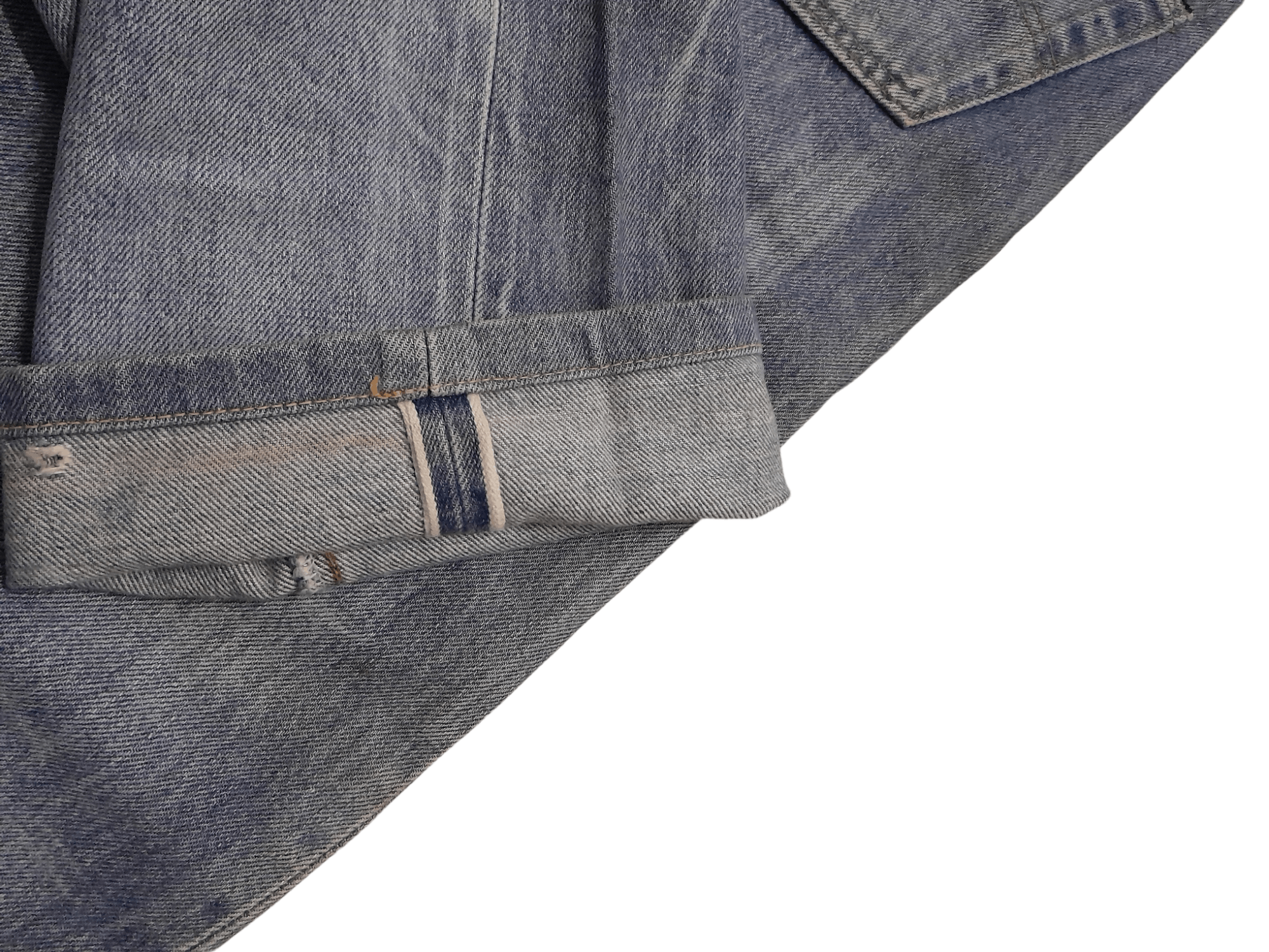 Levi's 80s Levis 501 Selvedge Usa Denim Stamped 524 cobain (S88) Size US 29 - 11 Thumbnail