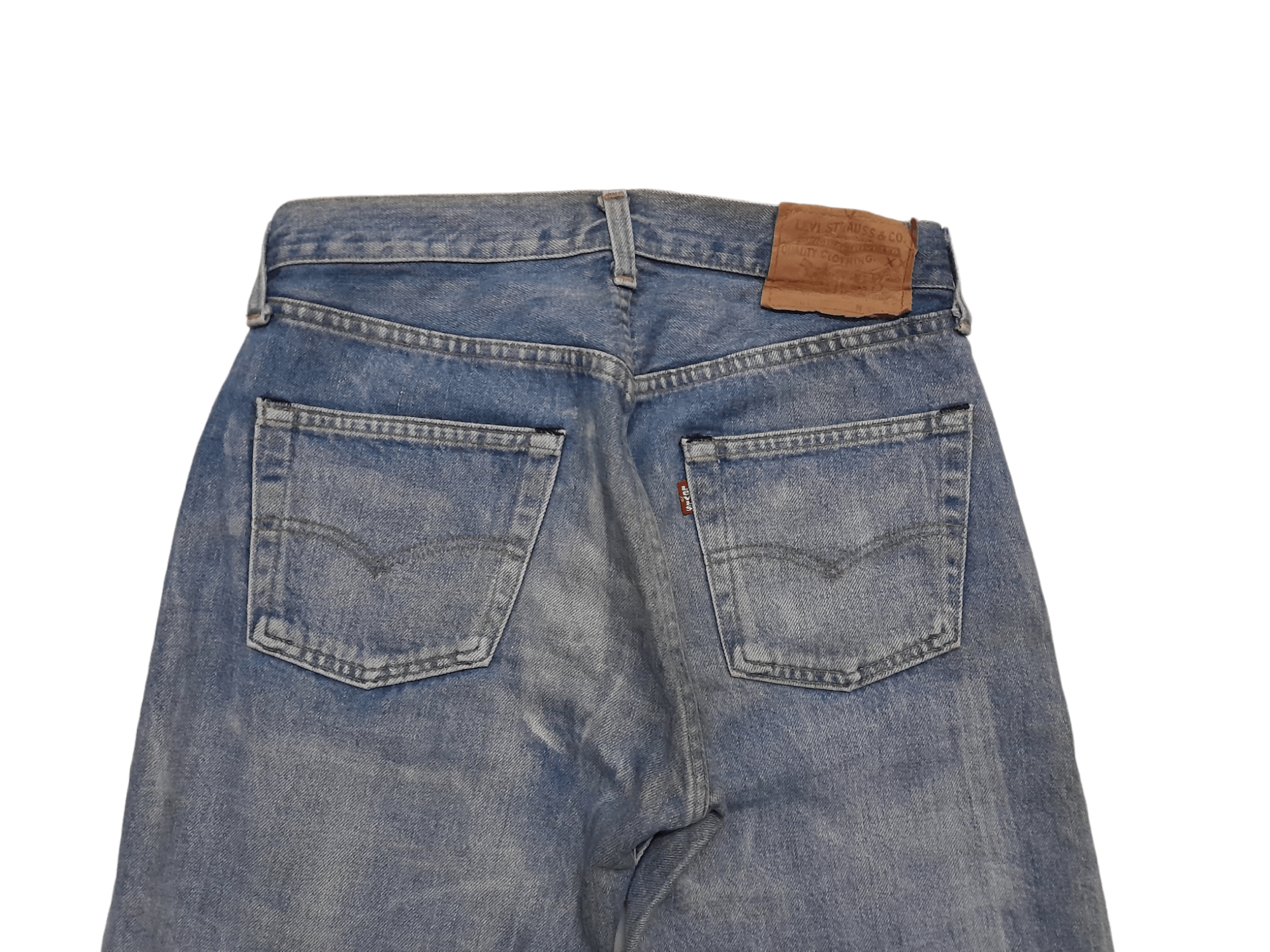 Levi's 80s Levis 501 Selvedge Usa Denim Stamped 524 cobain (S88) Size US 29 - 8 Thumbnail