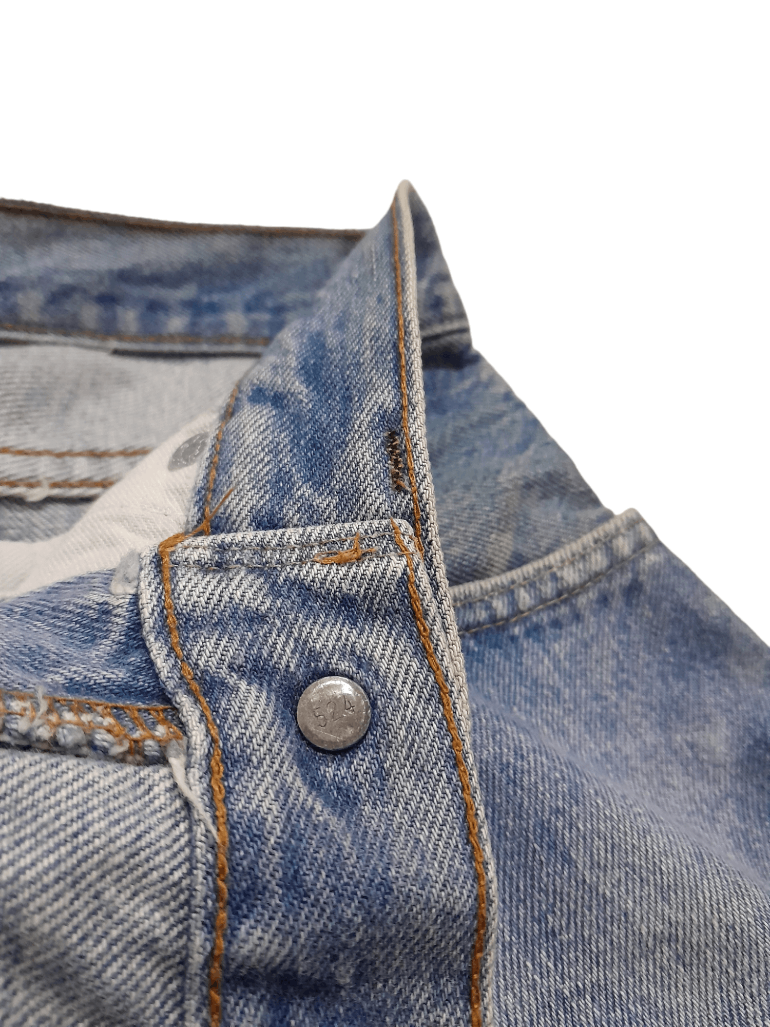 Levi's 80s Levis 501 Selvedge Usa Denim Stamped 524 cobain (S88) Size US 29 - 6 Thumbnail