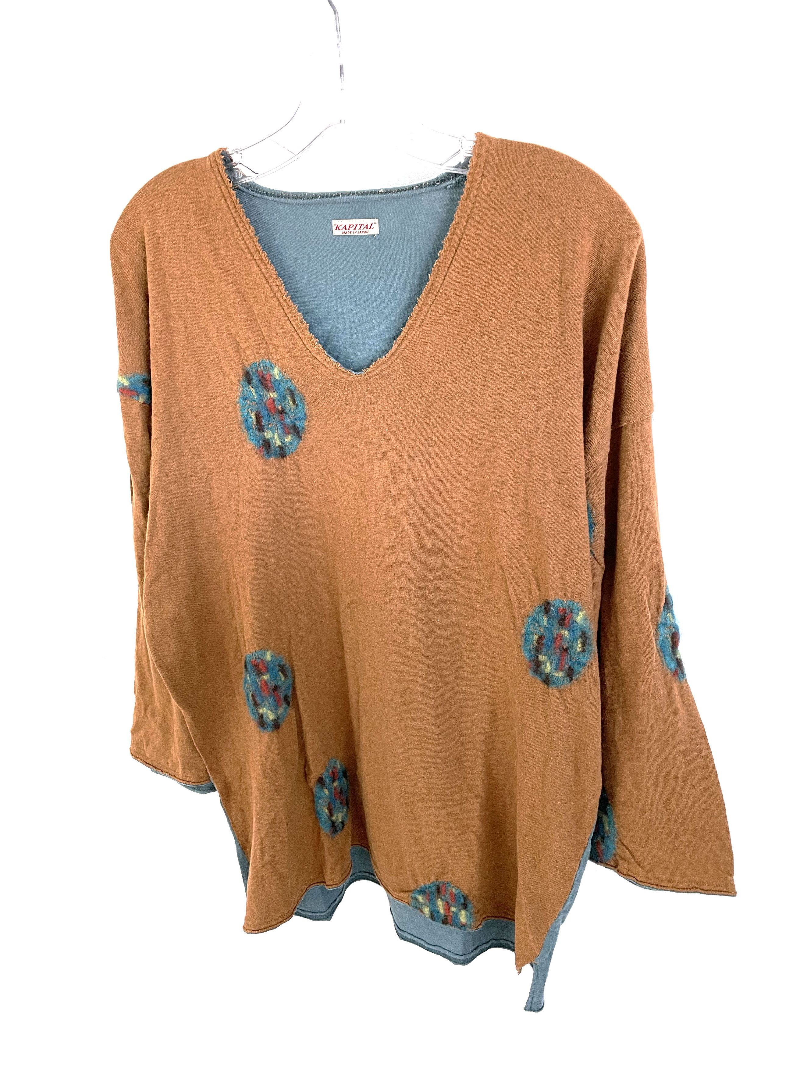 Kapital Fuzzy Patch Shirt Size US L / EU 52-54 / 3 - 2 Thumbnail