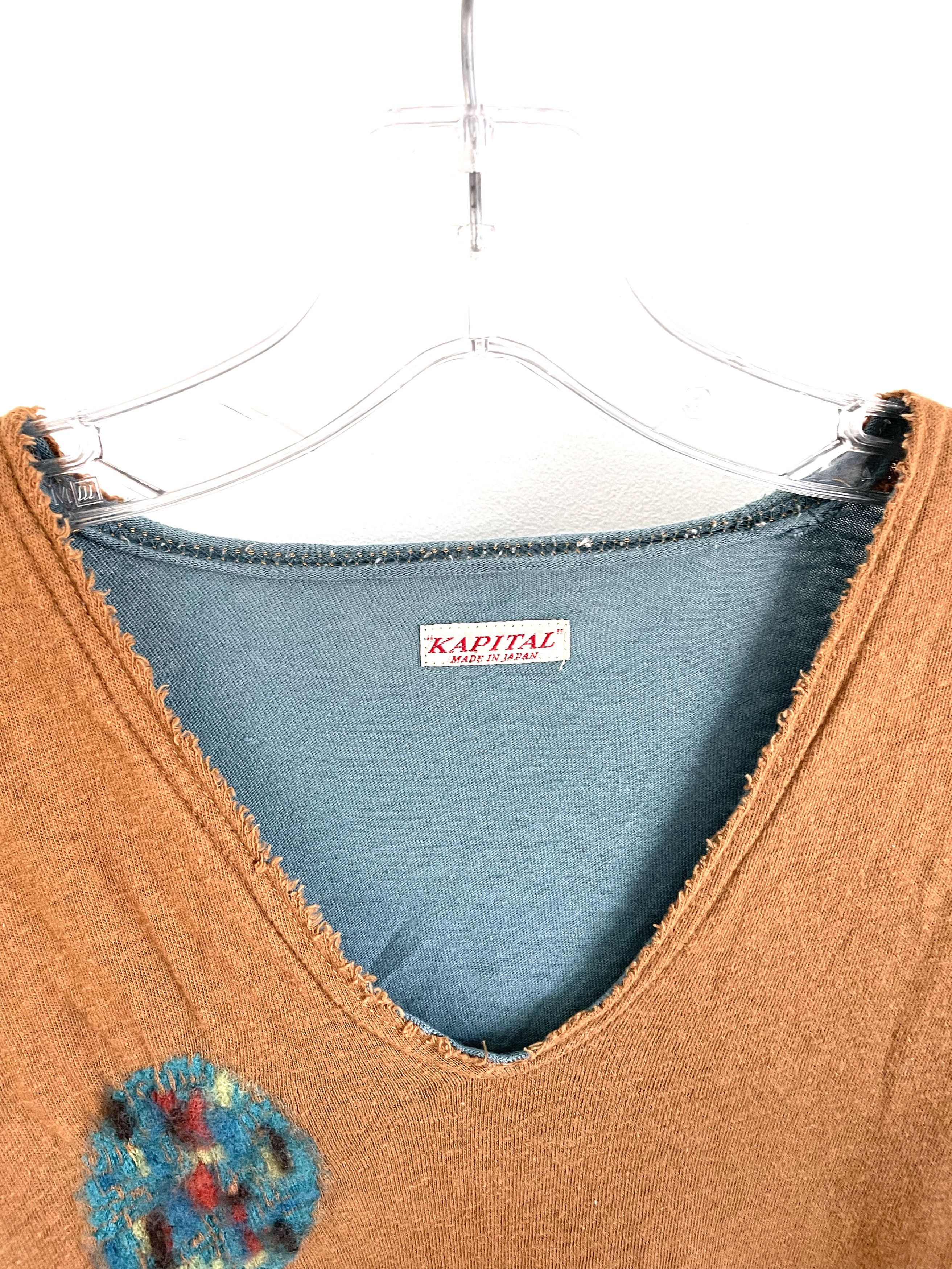 Kapital Fuzzy Patch Shirt Size US L / EU 52-54 / 3 - 3 Thumbnail