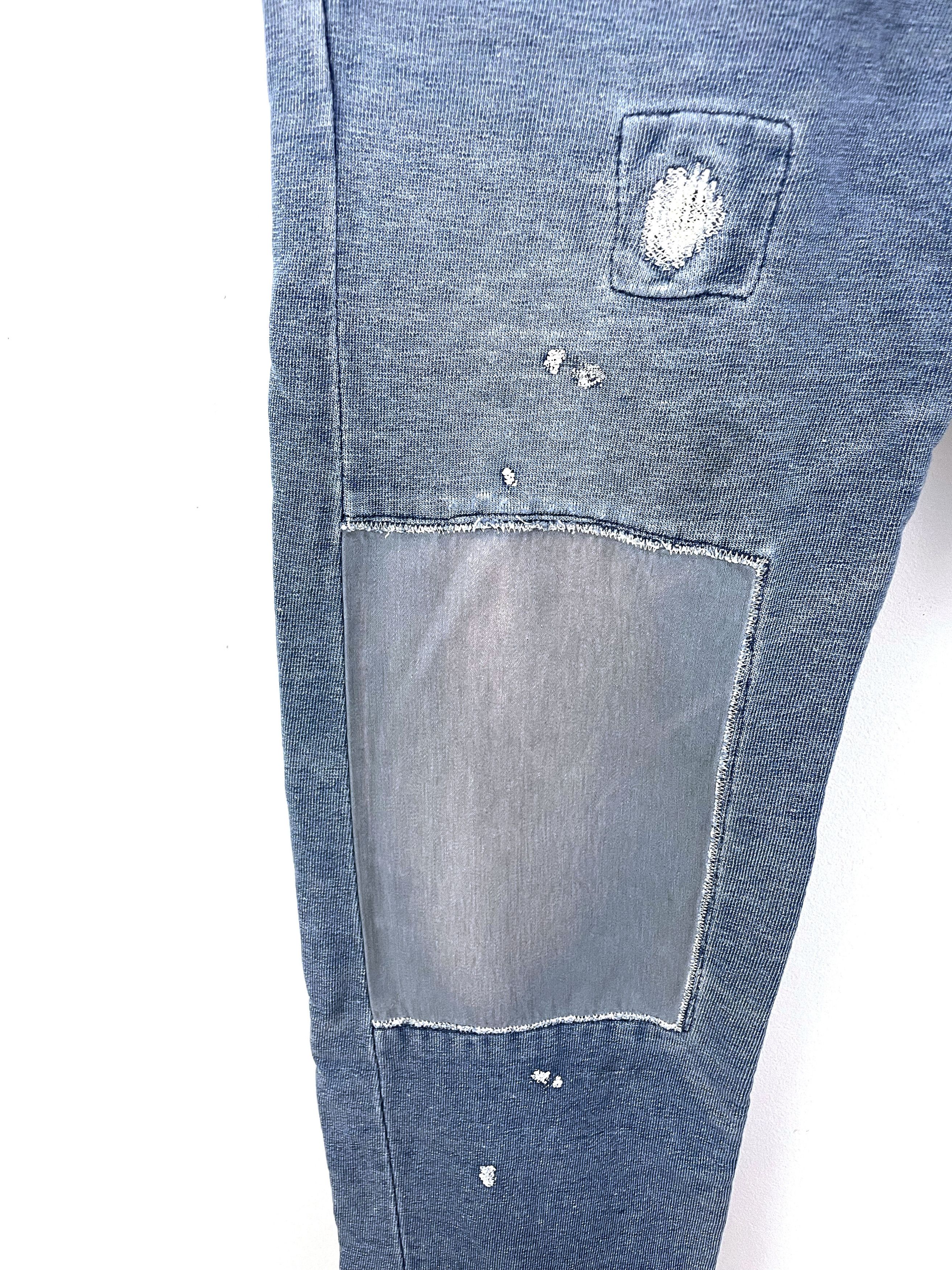 Kapital Distressed Paint Splatter Sweatpants Size US 31 - 5 Thumbnail