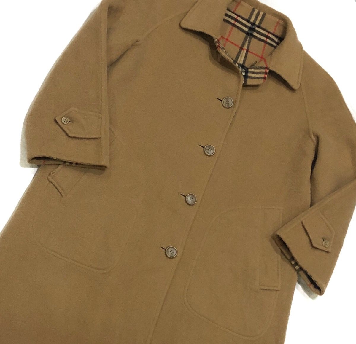 Burberry Burberrys Novacheck Reversible Jacket New Wool Trench Coat Size US M / EU 48-50 / 2 - 15 Thumbnail