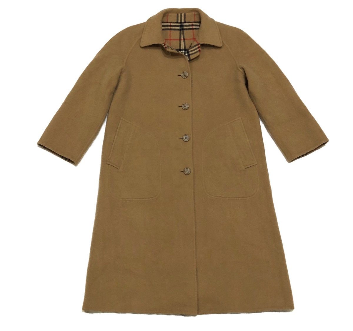 Burberry Burberrys Novacheck Reversible Jacket New Wool Trench Coat Size US M / EU 48-50 / 2 - 16 Thumbnail