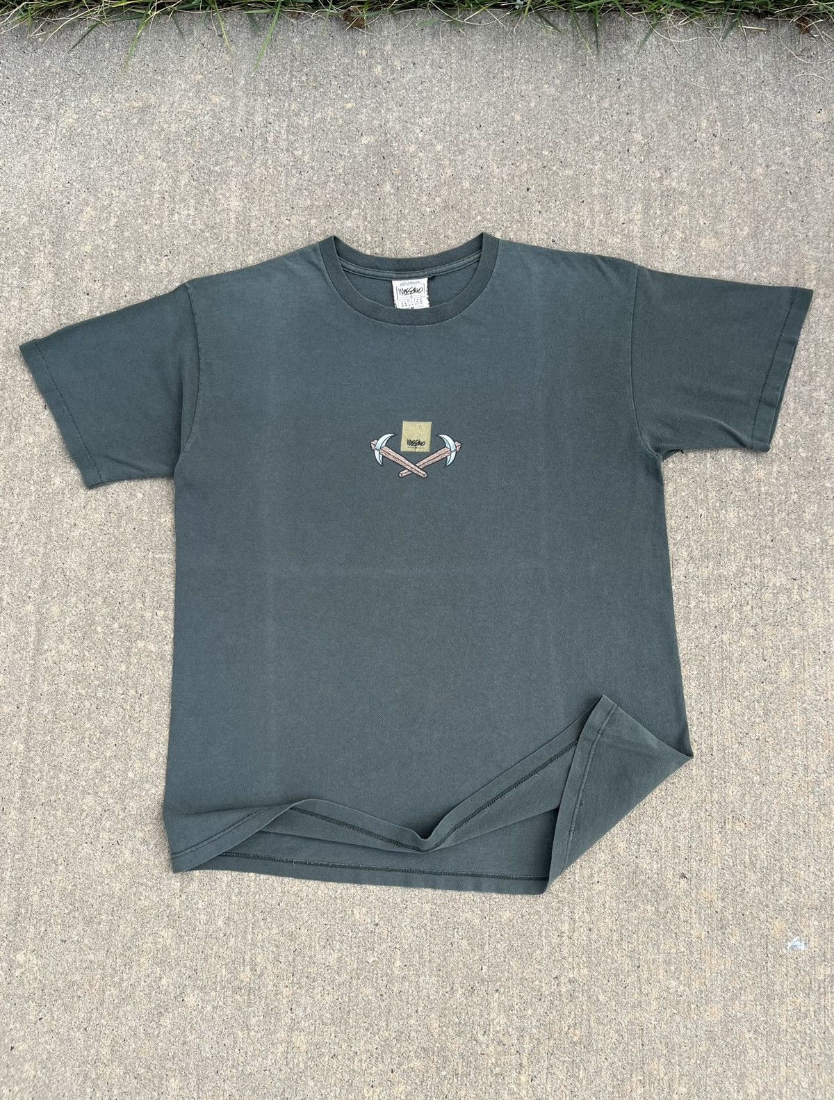 Mossimo VINTAGE 90’S MOSSIMO “DIGGIN’ DEEP” FADED T-SHIRT Size US L / EU 52-54 / 3 - 5 Thumbnail