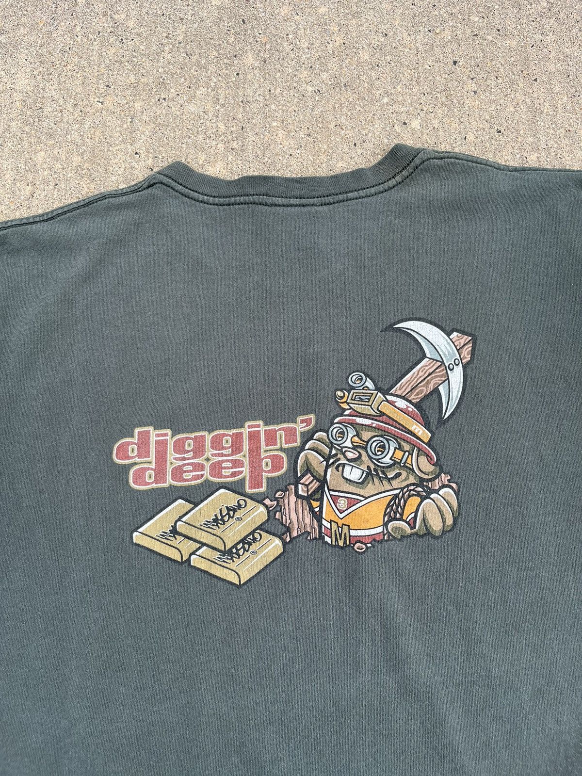 Mossimo VINTAGE 90’S MOSSIMO “DIGGIN’ DEEP” FADED T-SHIRT Size US L / EU 52-54 / 3 - 17 Thumbnail