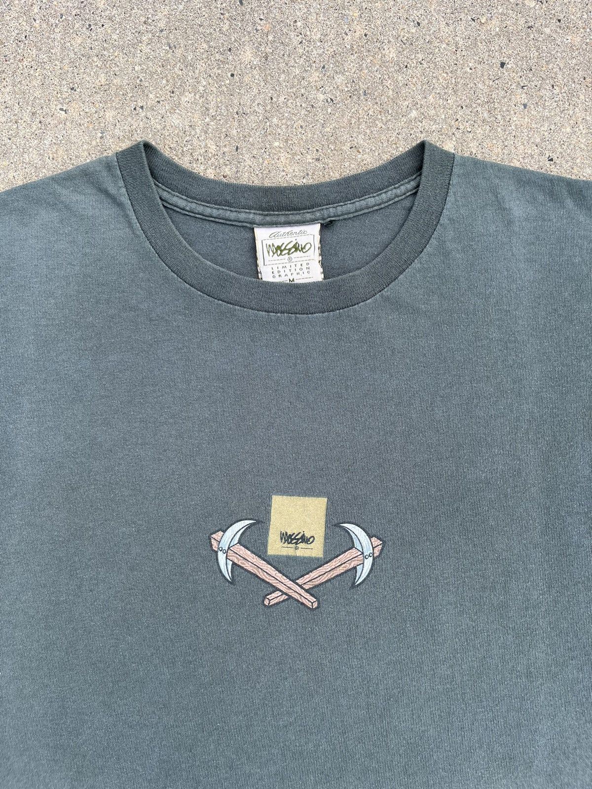 Mossimo VINTAGE 90’S MOSSIMO “DIGGIN’ DEEP” FADED T-SHIRT Size US L / EU 52-54 / 3 - 10 Thumbnail